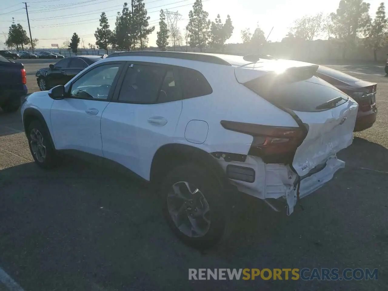 2 Photograph of a damaged car KL77LHE27RC128808 CHEVROLET TRAX 2024