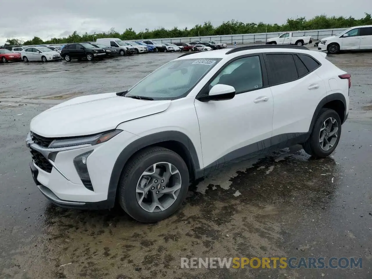 1 Photograph of a damaged car KL77LHE27RC240573 CHEVROLET TRAX 2024