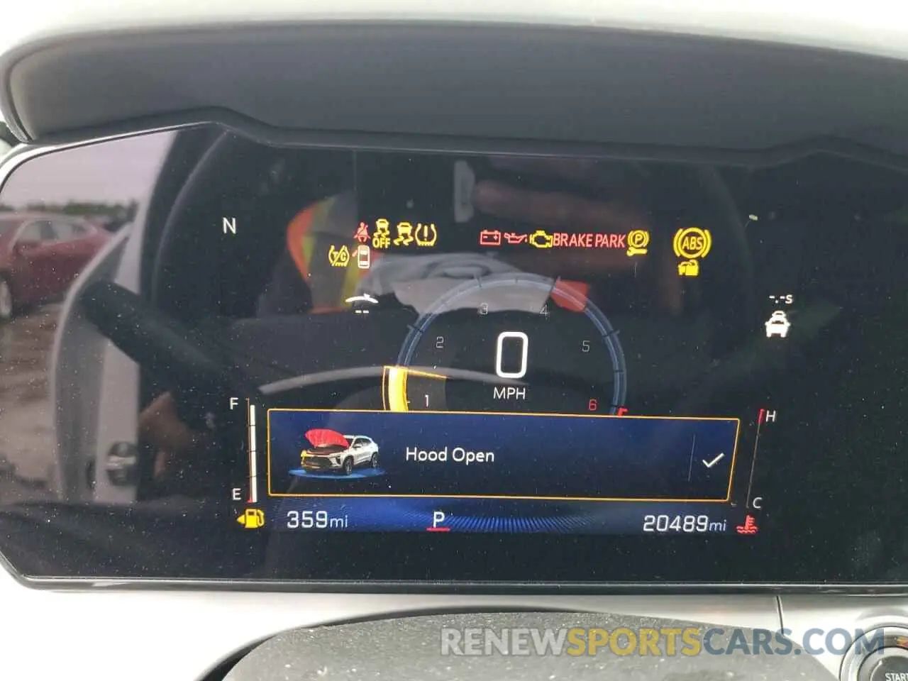 9 Photograph of a damaged car KL77LHE27RC240573 CHEVROLET TRAX 2024