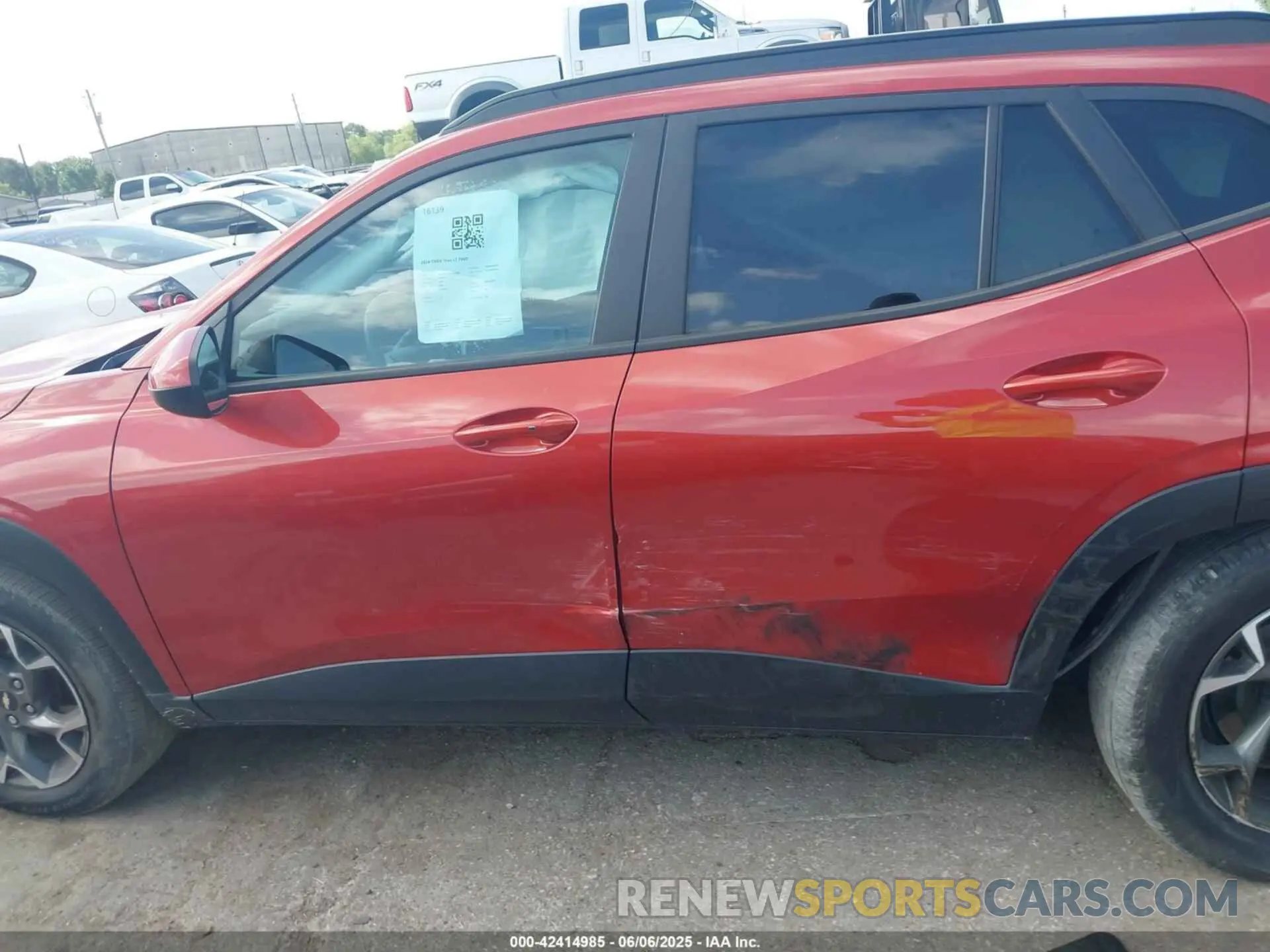 15 Фотография поврежденного автомобиля KL77LHE28RC027325 CHEVROLET TRAX 2024