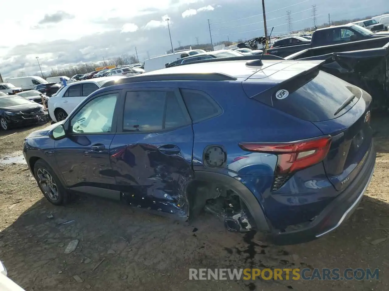 2 Photograph of a damaged car KL77LHE28RC126372 CHEVROLET TRAX 2024