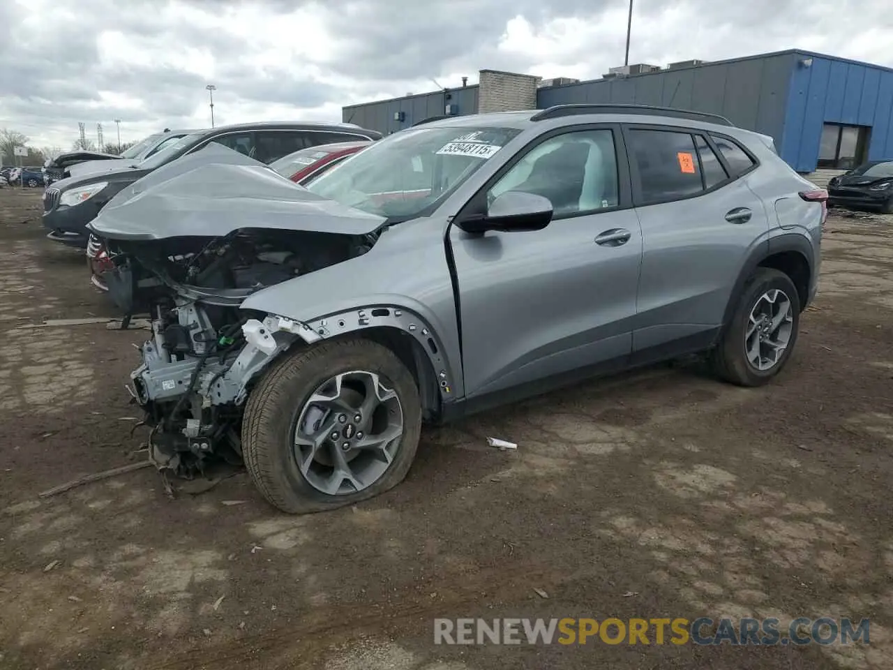 1 Photograph of a damaged car KL77LHE28RC186202 CHEVROLET TRAX 2024
