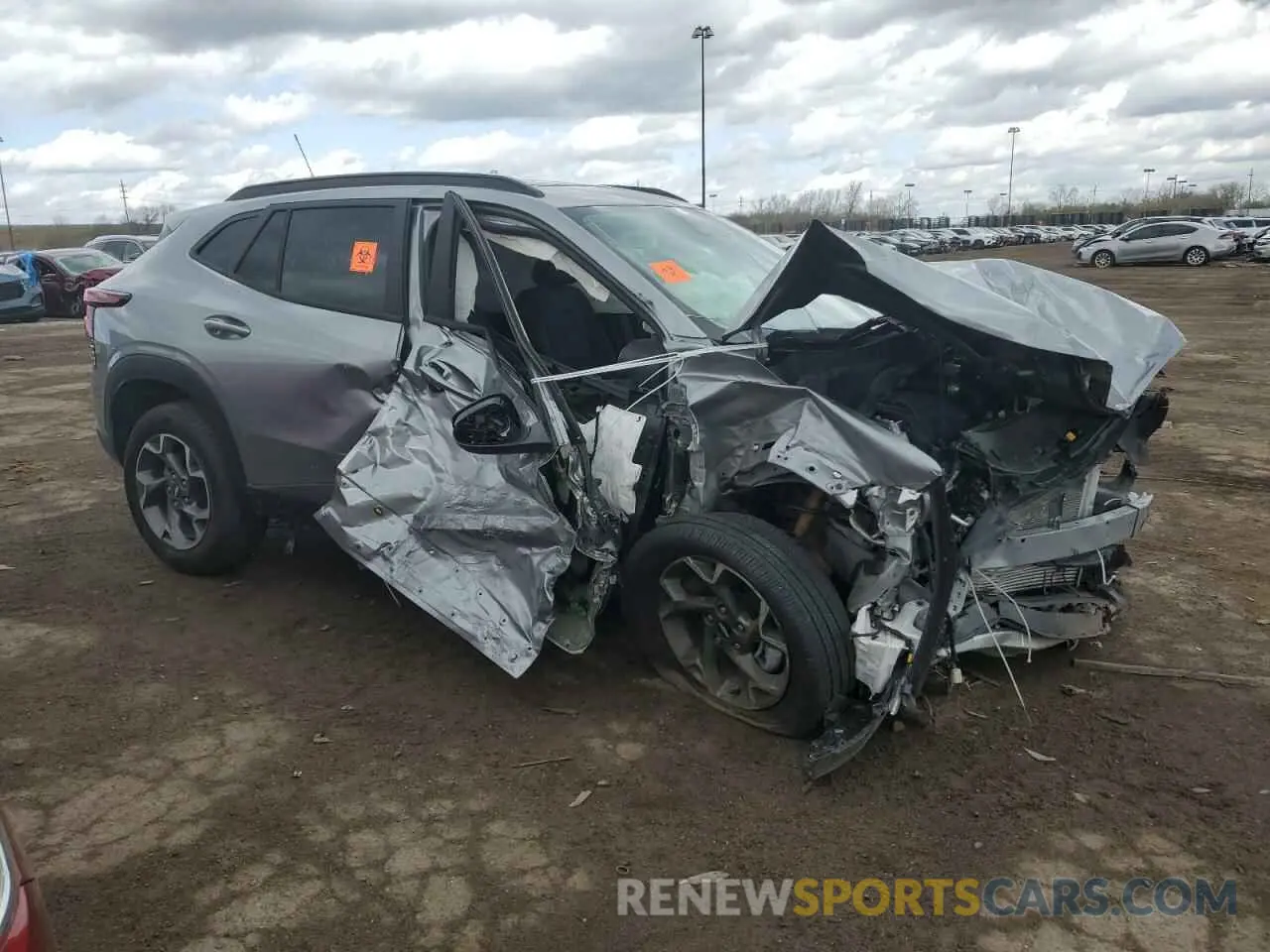 4 Photograph of a damaged car KL77LHE28RC186202 CHEVROLET TRAX 2024