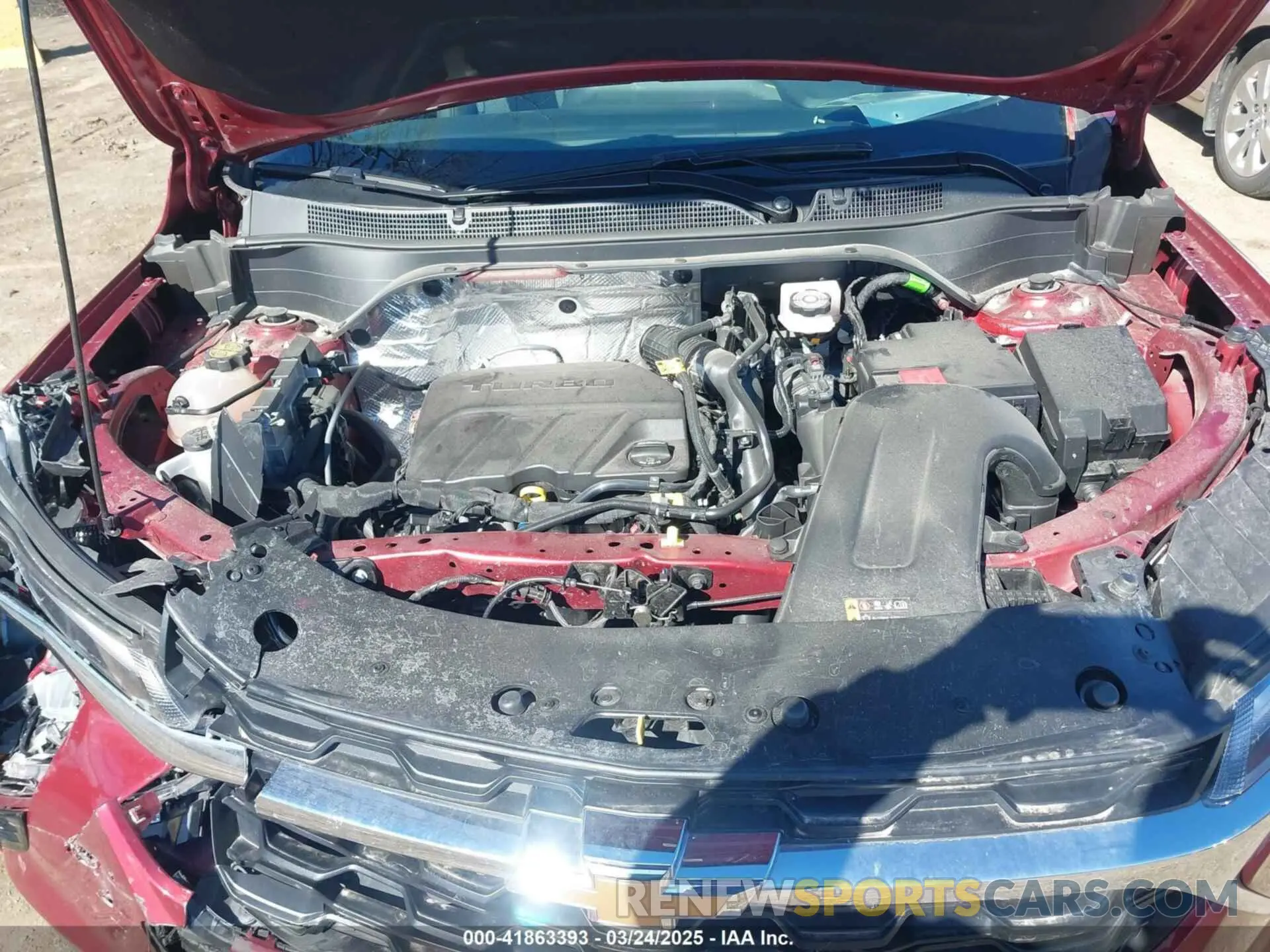 10 Photograph of a damaged car KL77LHE28RC235673 CHEVROLET TRAX 2024