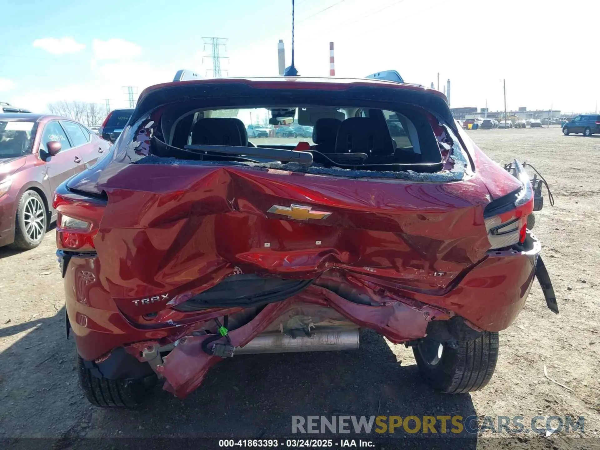 16 Photograph of a damaged car KL77LHE28RC235673 CHEVROLET TRAX 2024