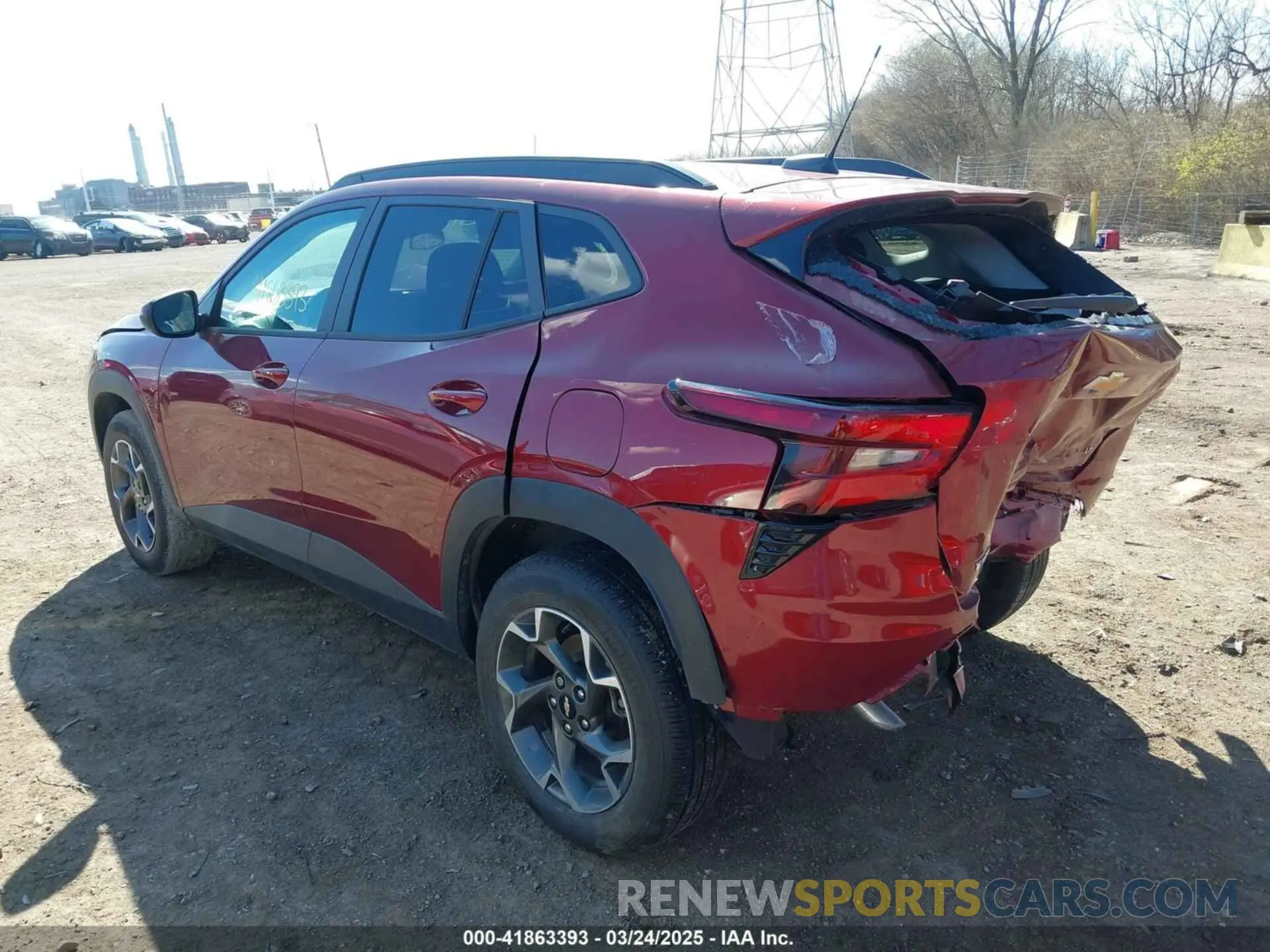 3 Photograph of a damaged car KL77LHE28RC235673 CHEVROLET TRAX 2024