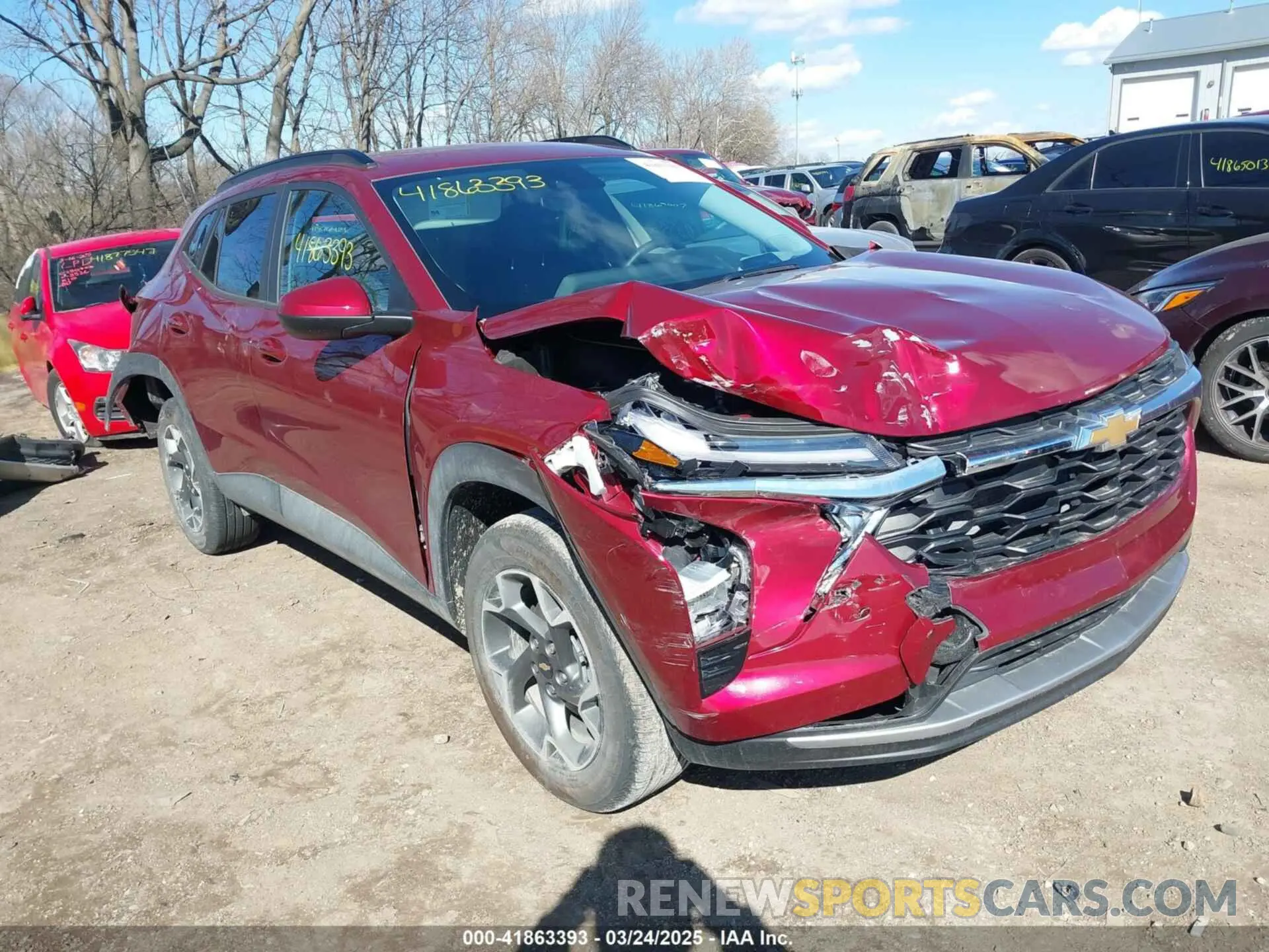 6 Photograph of a damaged car KL77LHE28RC235673 CHEVROLET TRAX 2024