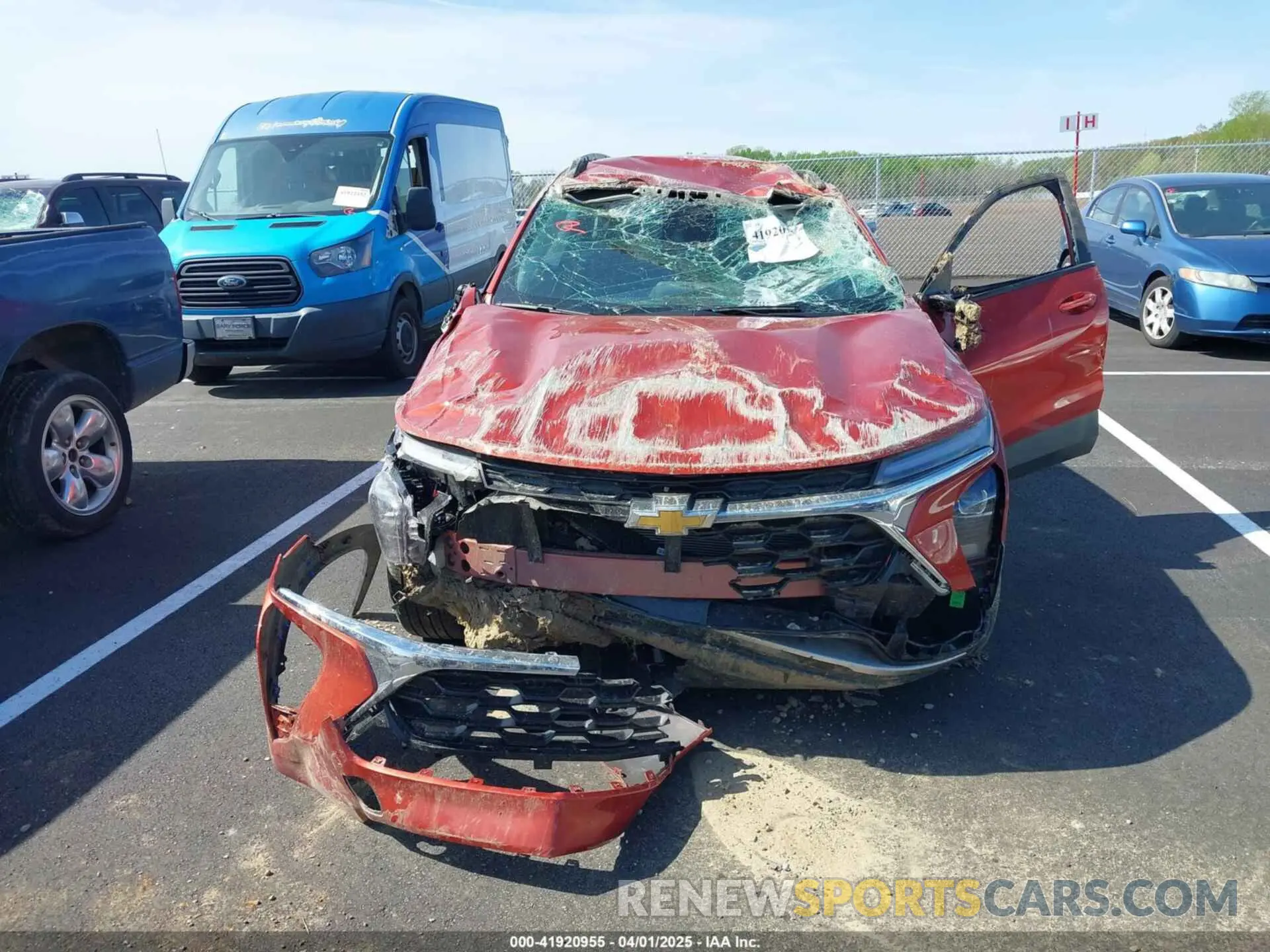 6 Фотография поврежденного автомобиля KL77LHE29RC073679 CHEVROLET TRAX 2024