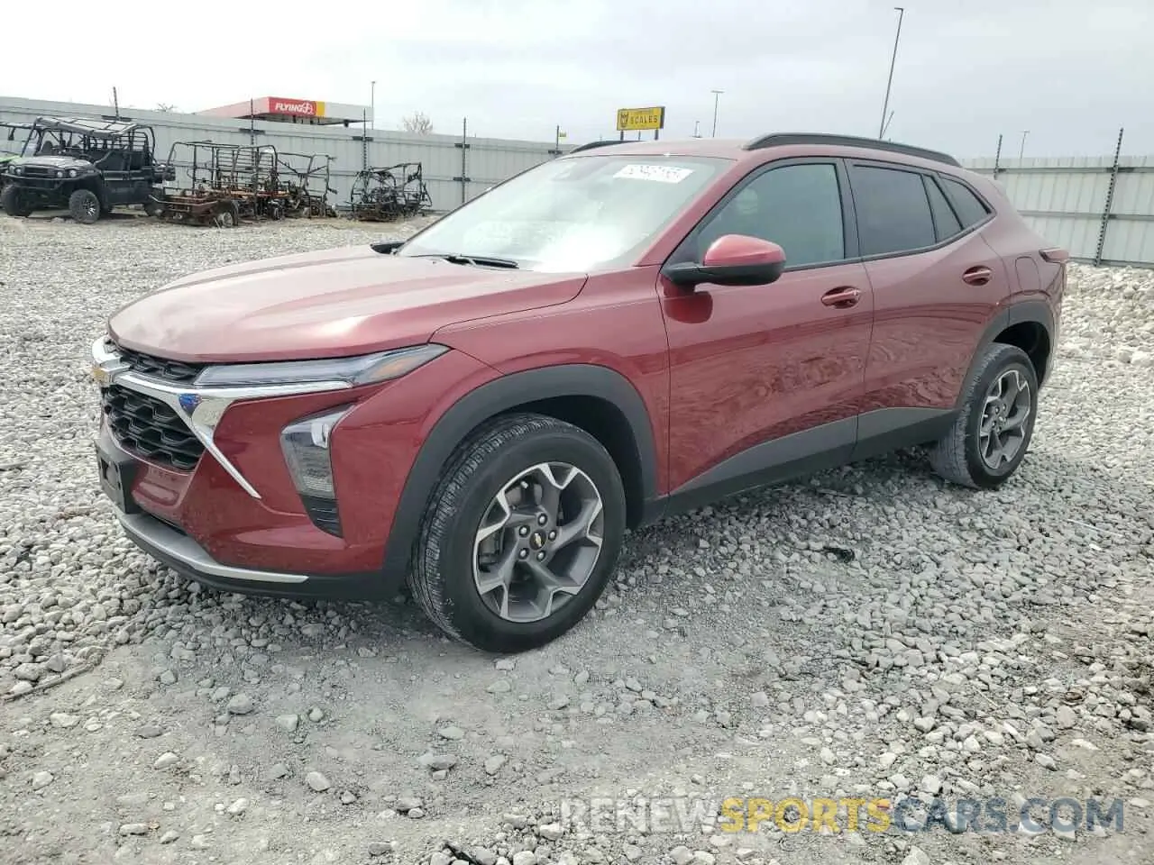 1 Photograph of a damaged car KL77LHE29RC152639 CHEVROLET TRAX 2024