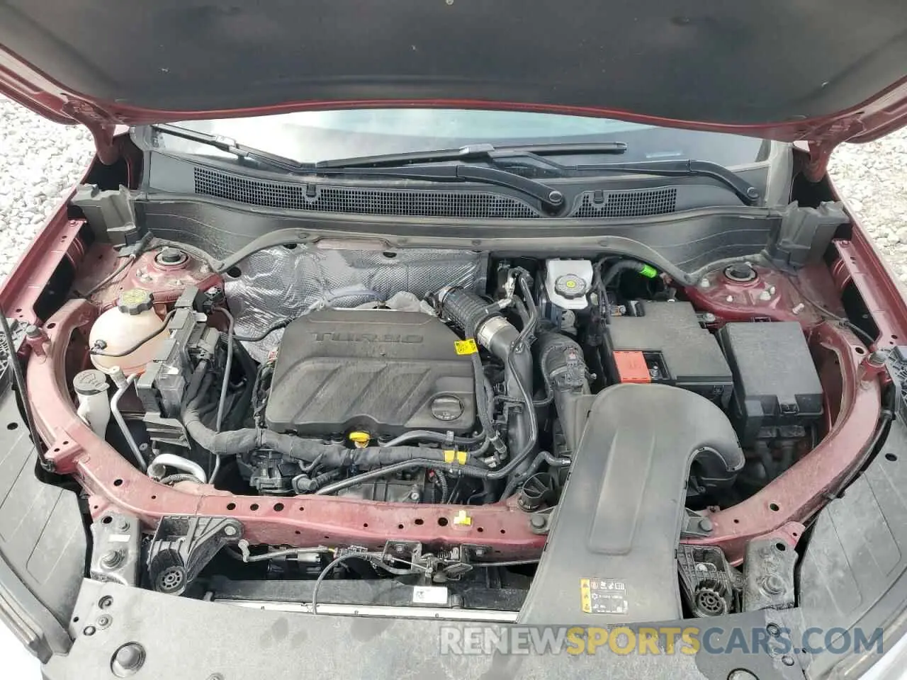 11 Photograph of a damaged car KL77LHE29RC152639 CHEVROLET TRAX 2024