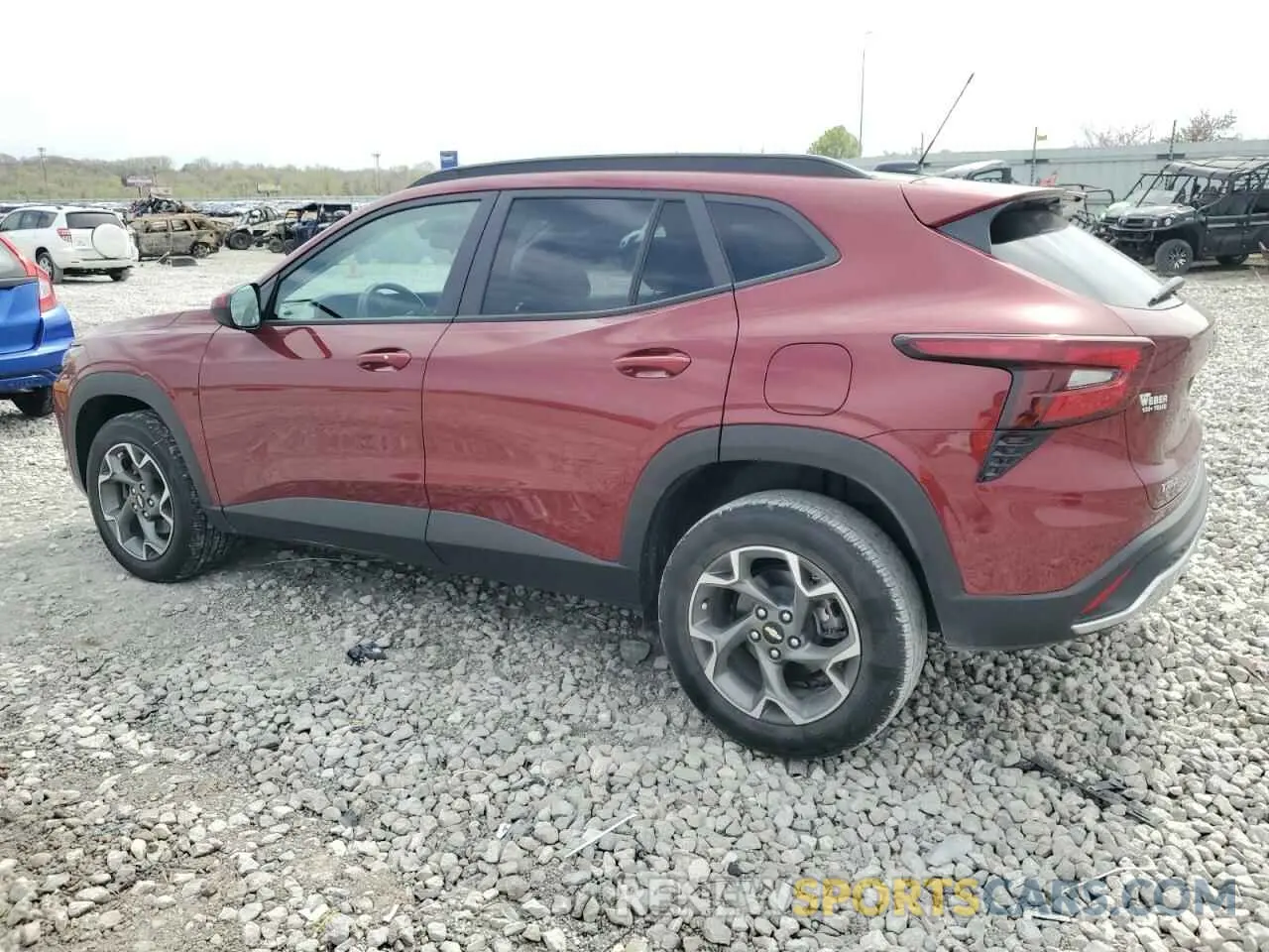 2 Photograph of a damaged car KL77LHE29RC152639 CHEVROLET TRAX 2024