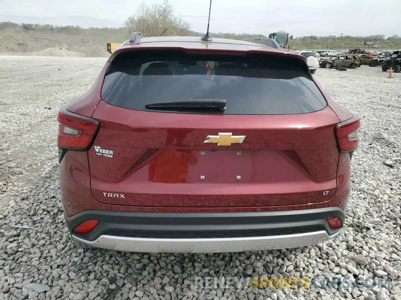 6 Photograph of a damaged car KL77LHE29RC152639 CHEVROLET TRAX 2024