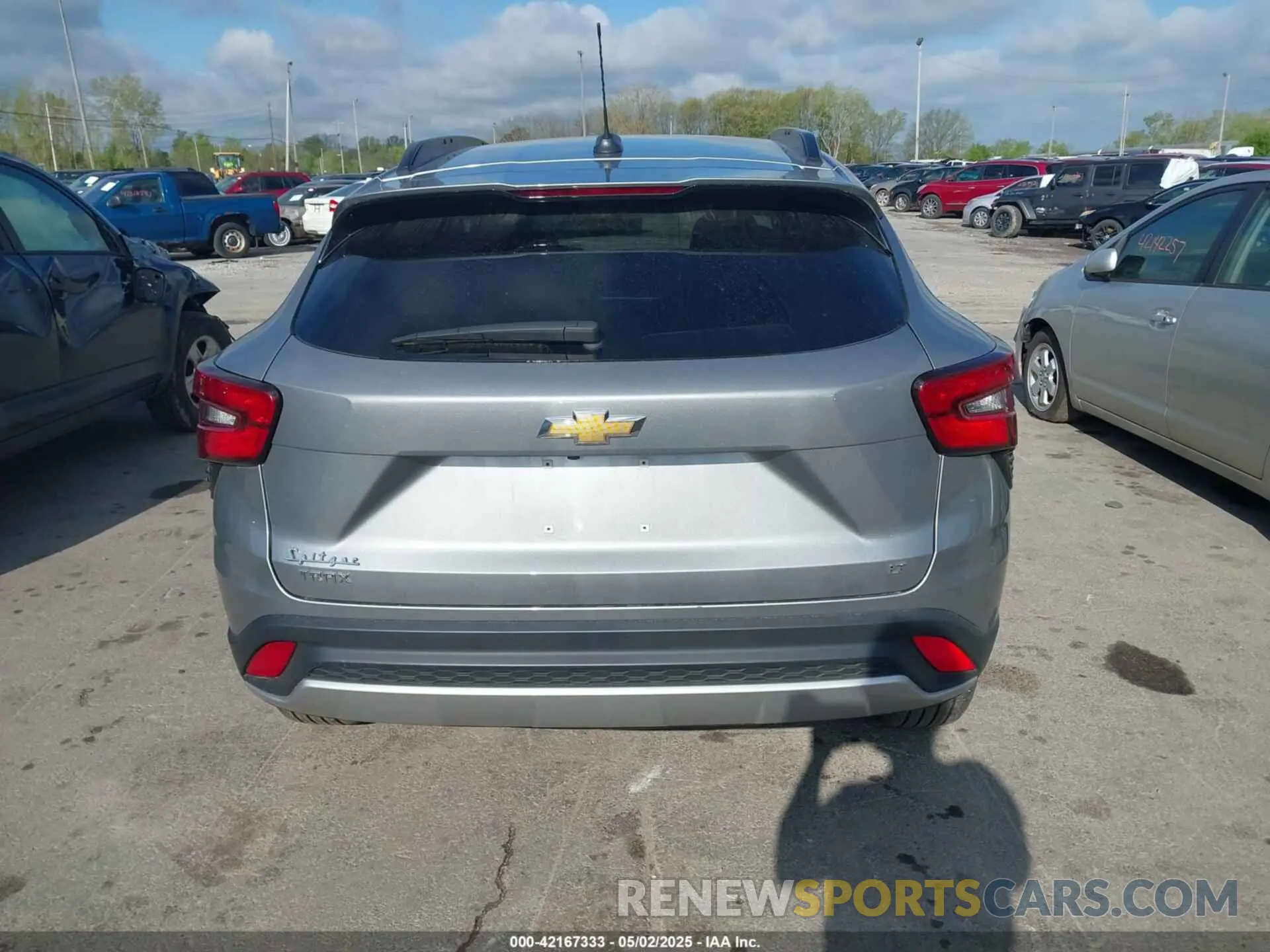 16 Photograph of a damaged car KL77LHE29RC178223 CHEVROLET TRAX 2024