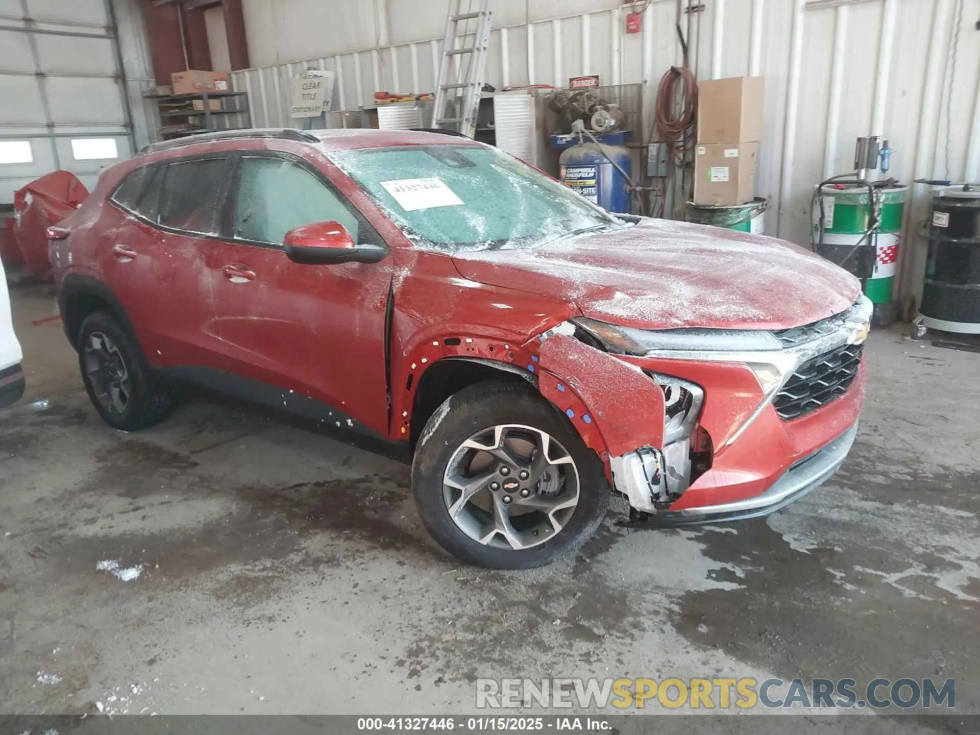 1 Фотография поврежденного автомобиля KL77LHE29RC202309 CHEVROLET TRAX 2024