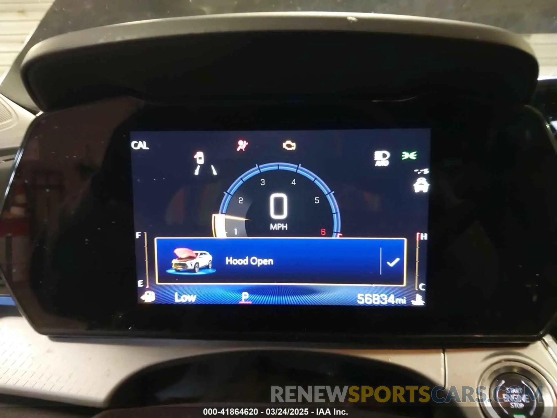 7 Фотография поврежденного автомобиля KL77LHE29RC239070 CHEVROLET TRAX 2024