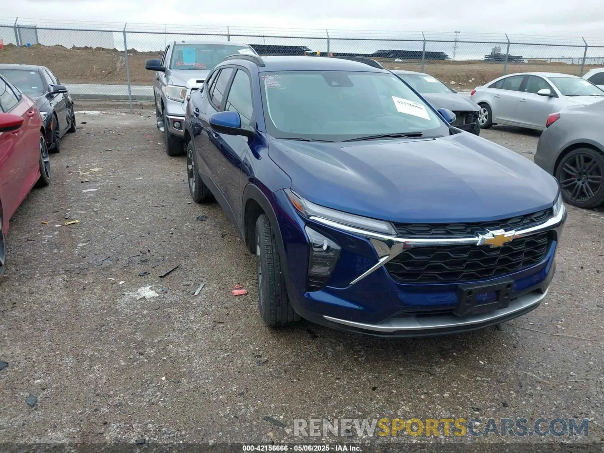1 Photograph of a damaged car KL77LHE2XRC168106 CHEVROLET TRAX 2024