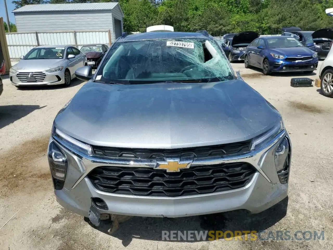 5 Photograph of a damaged car KL77LHE2XRC246805 CHEVROLET TRAX 2024