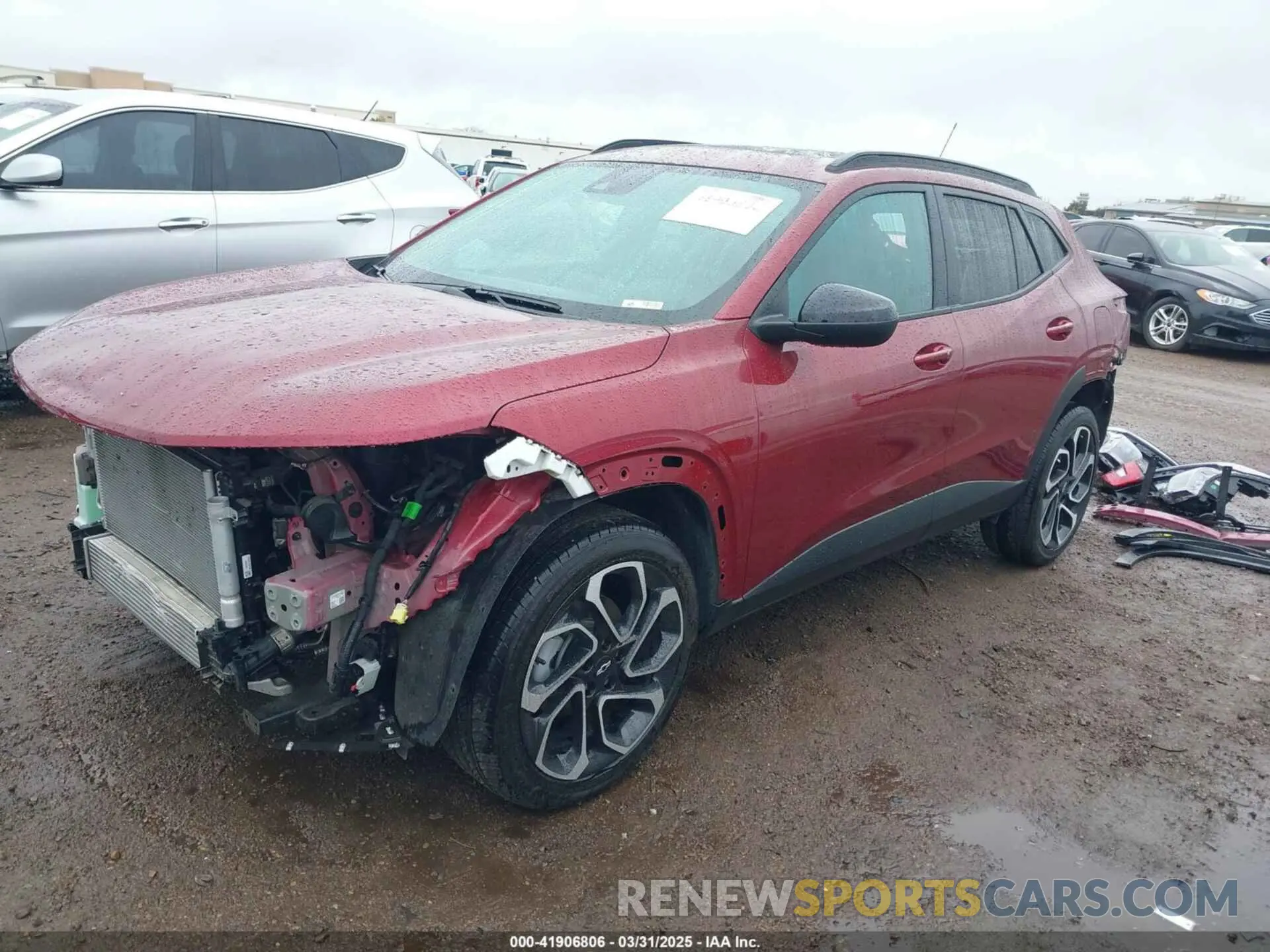 2 Фотография поврежденного автомобиля KL77LJE20RC006623 CHEVROLET TRAX 2024