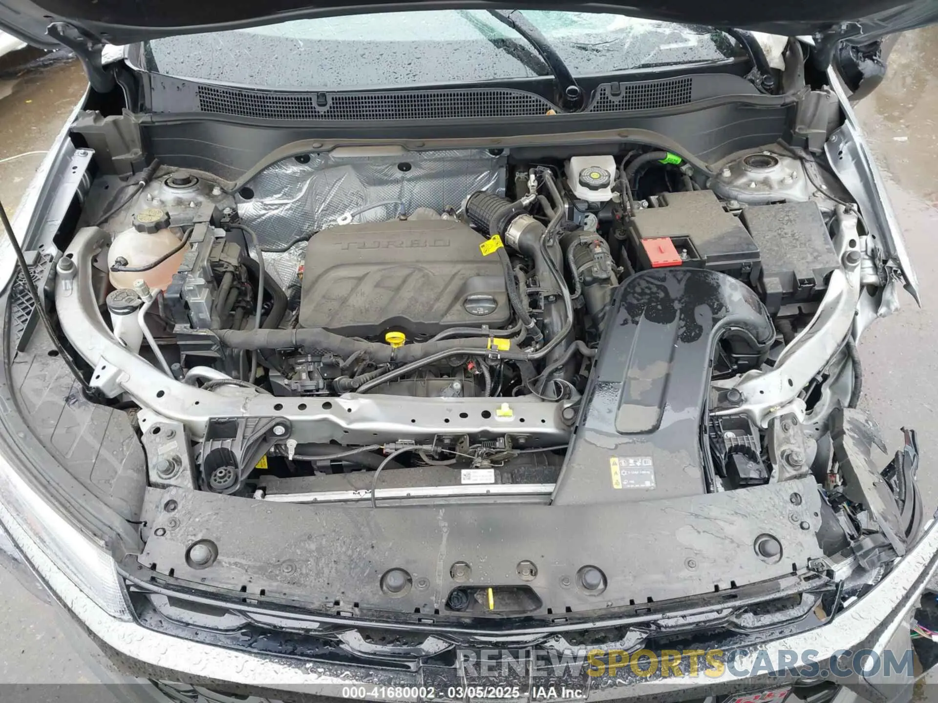 10 Photograph of a damaged car KL77LJE20RC135378 CHEVROLET TRAX 2024