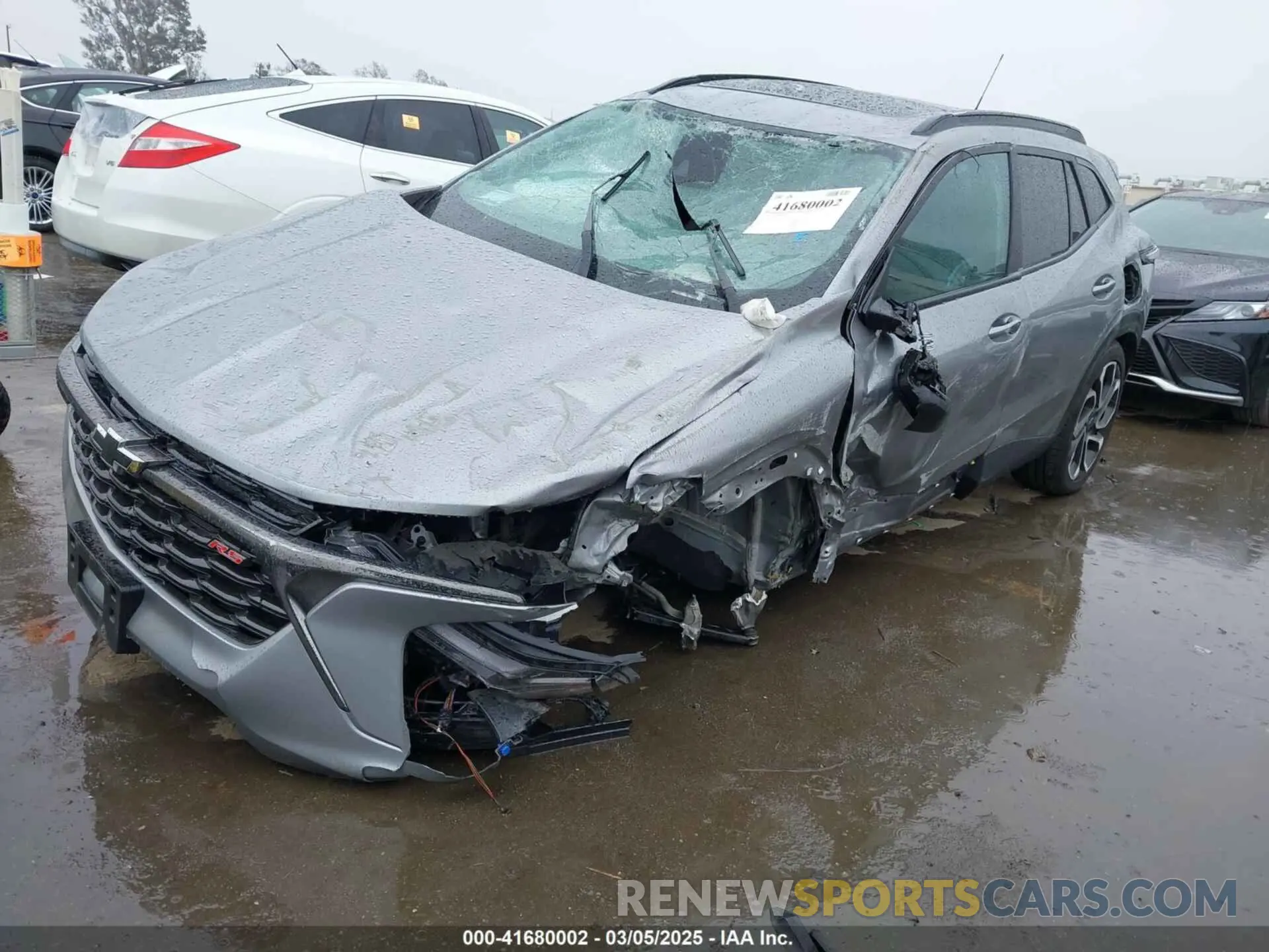 2 Photograph of a damaged car KL77LJE20RC135378 CHEVROLET TRAX 2024