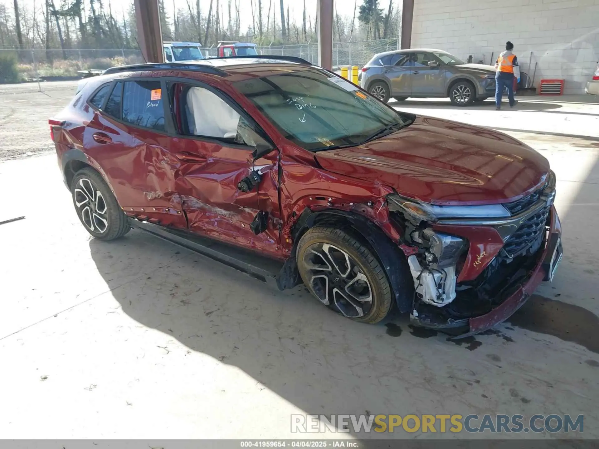 1 Фотография поврежденного автомобиля KL77LJE20RC231365 CHEVROLET TRAX 2024