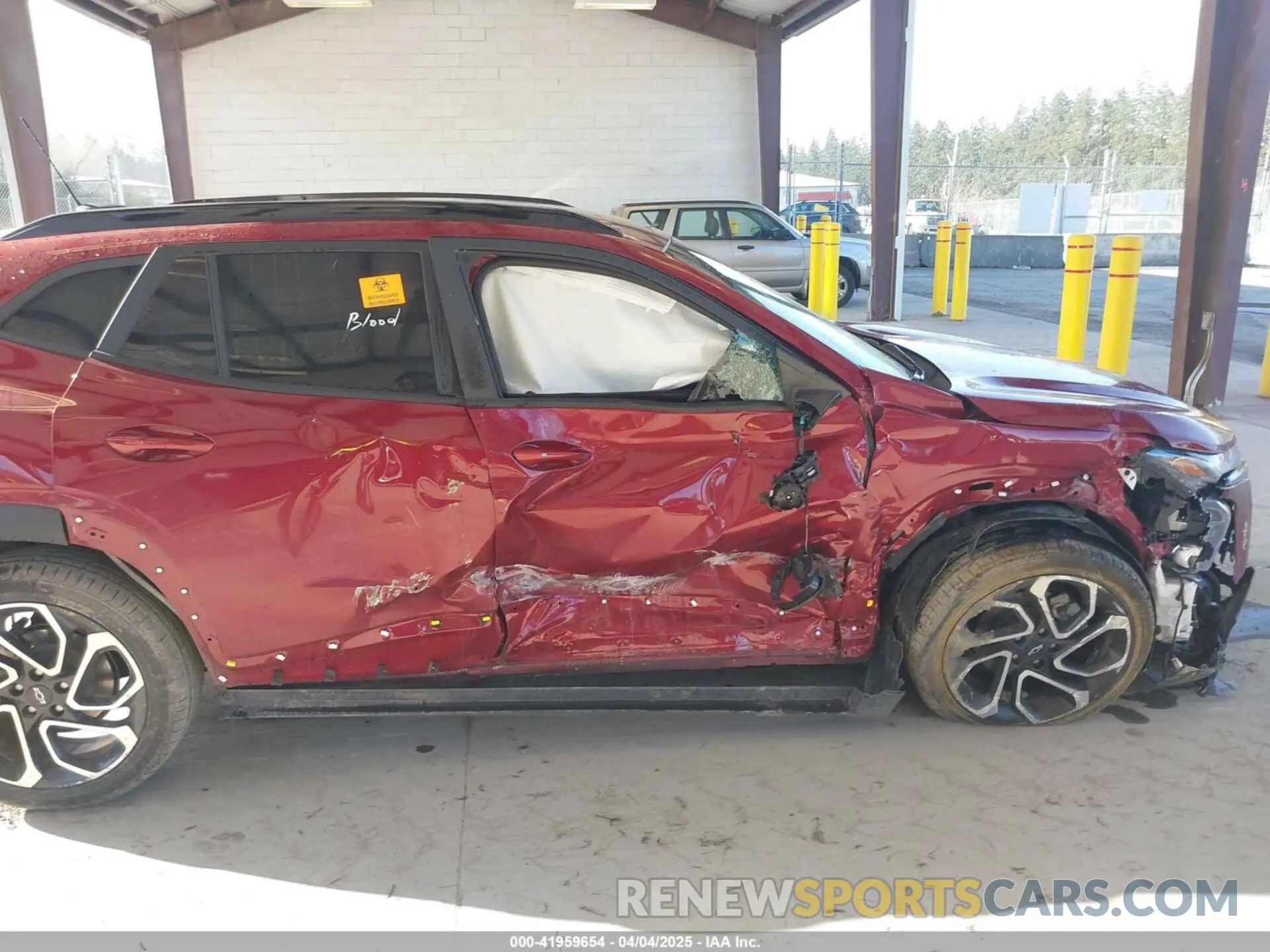 6 Фотография поврежденного автомобиля KL77LJE20RC231365 CHEVROLET TRAX 2024