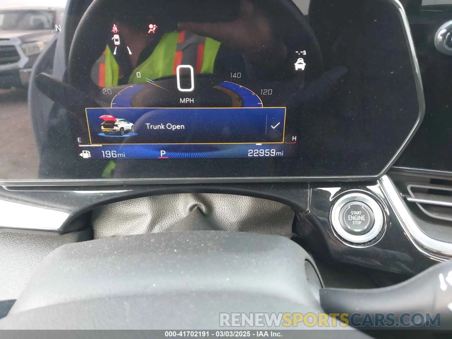 7 Фотография поврежденного автомобиля KL77LJE21RC019378 CHEVROLET TRAX 2024