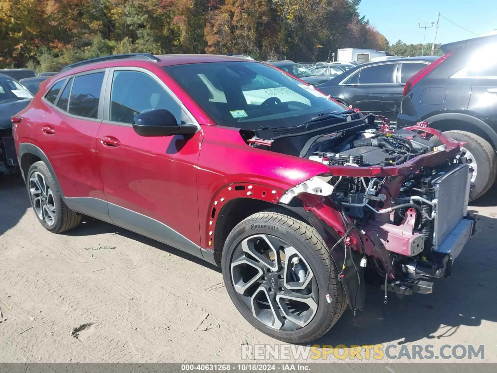 1 Photograph of a damaged car KL77LJE21RC188154 CHEVROLET TRAX 2024
