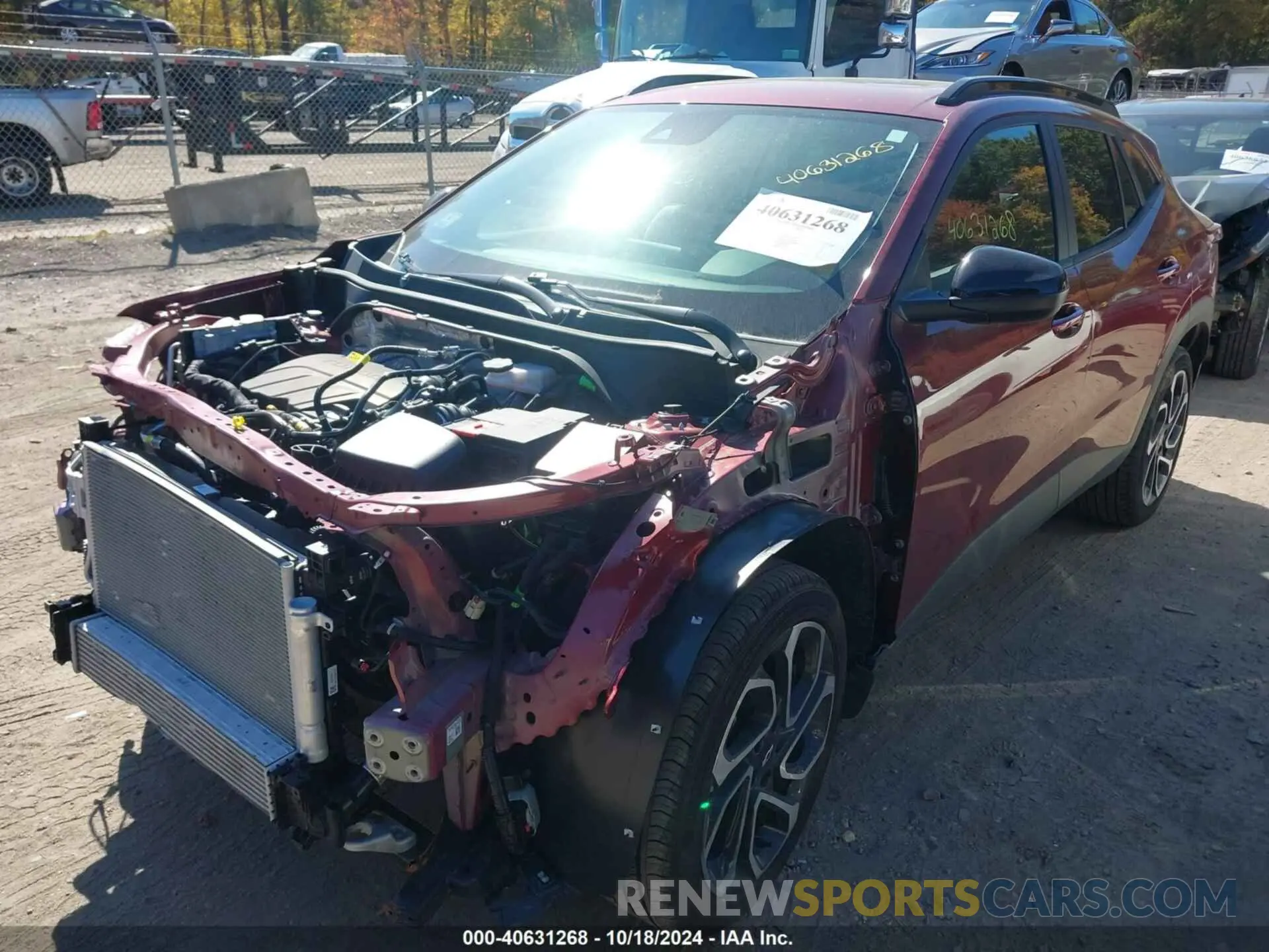 2 Photograph of a damaged car KL77LJE21RC188154 CHEVROLET TRAX 2024