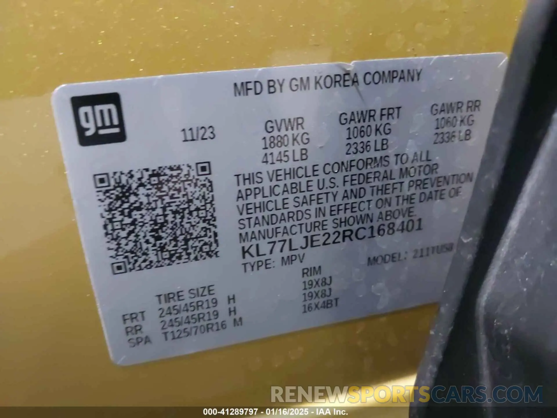9 Photograph of a damaged car KL77LJE22RC168401 CHEVROLET TRAX 2024