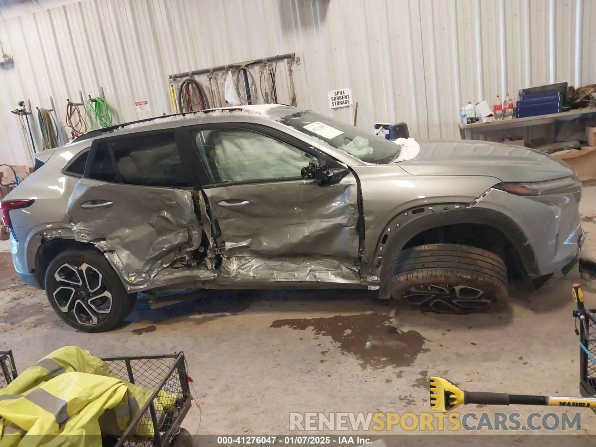 12 Photograph of a damaged car KL77LJE22RC206709 CHEVROLET TRAX 2024