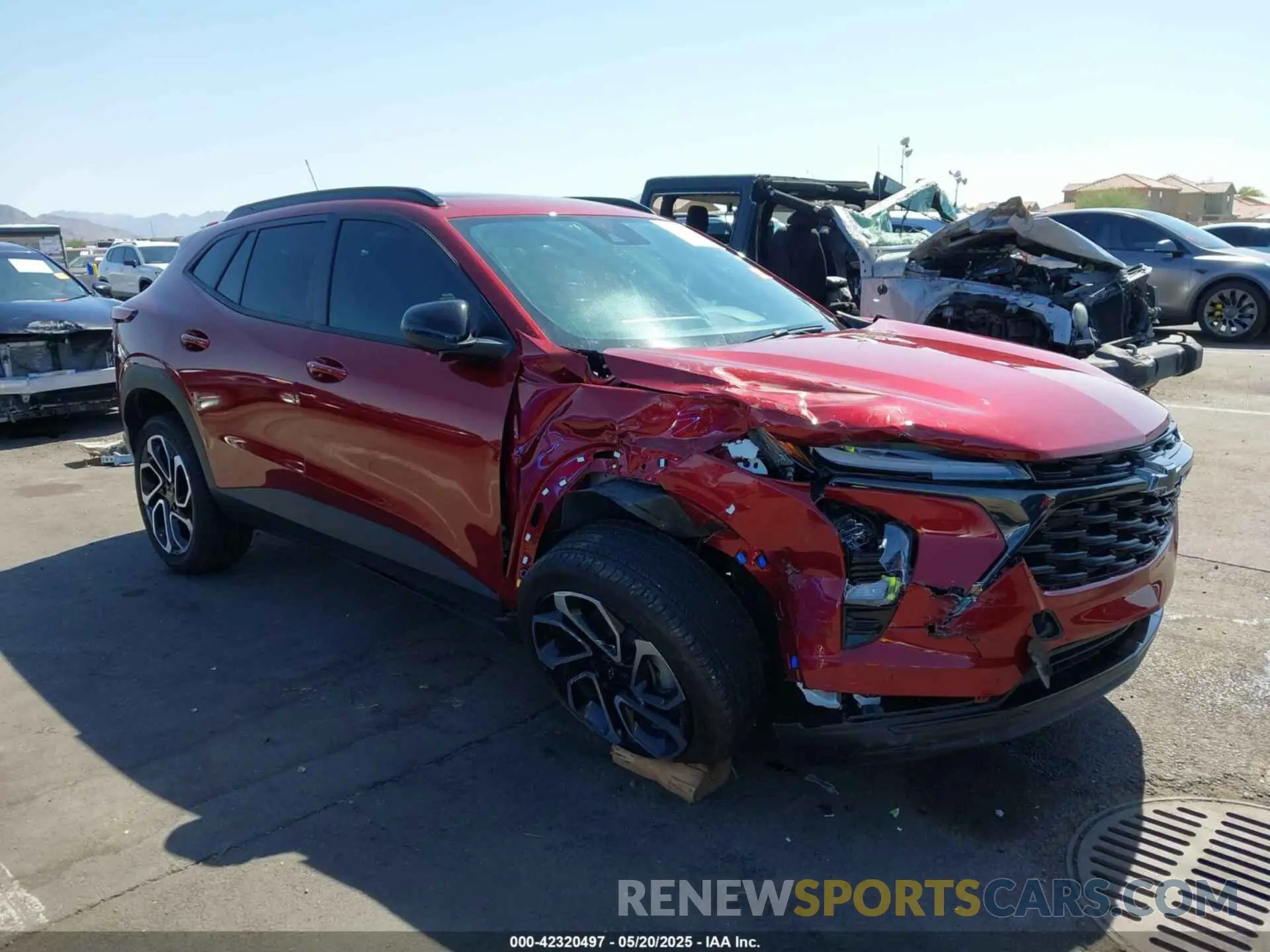 6 Photograph of a damaged car KL77LJE24RC034750 CHEVROLET TRAX 2024