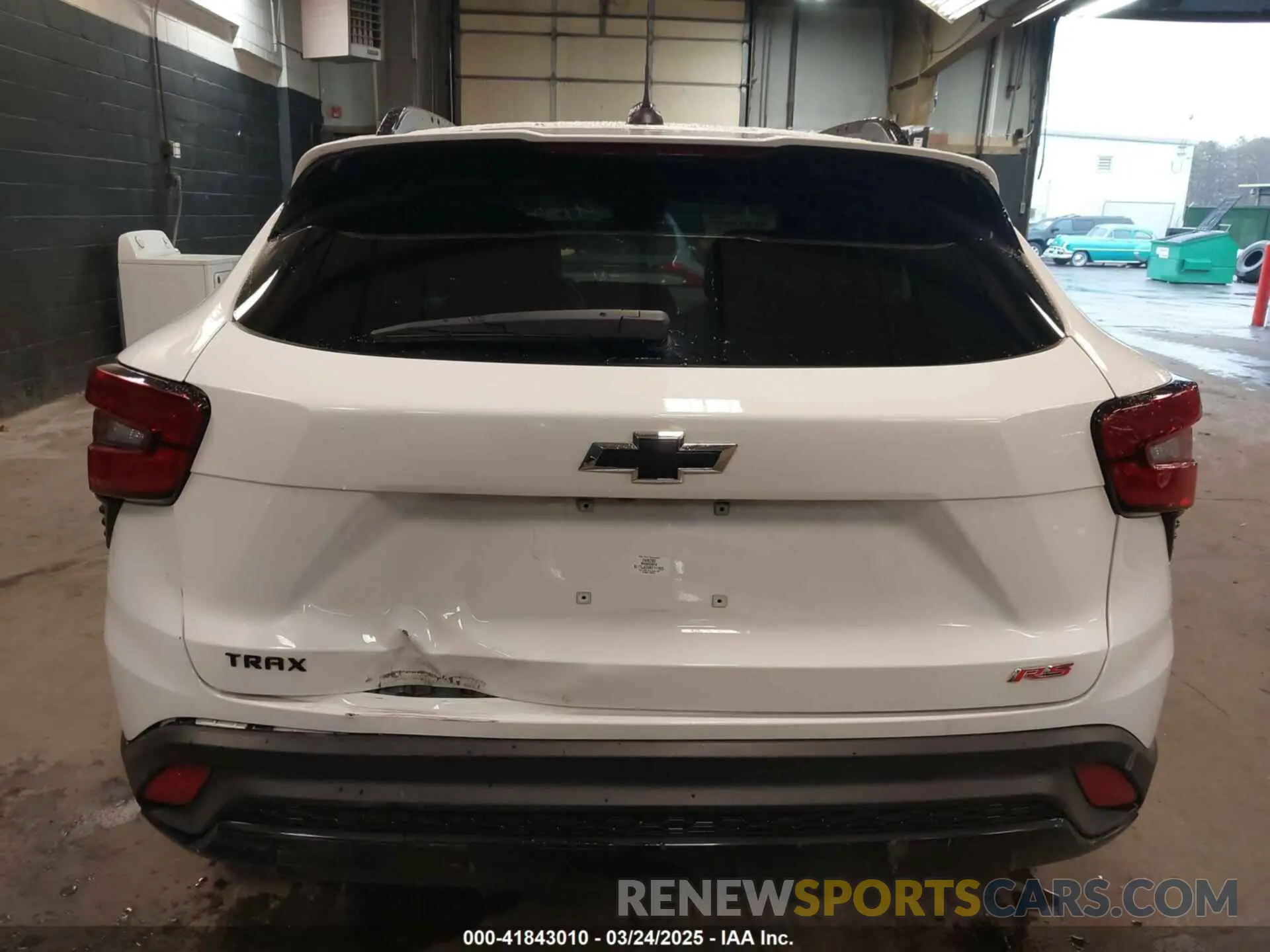 16 Photograph of a damaged car KL77LJE24RC111925 CHEVROLET TRAX 2024