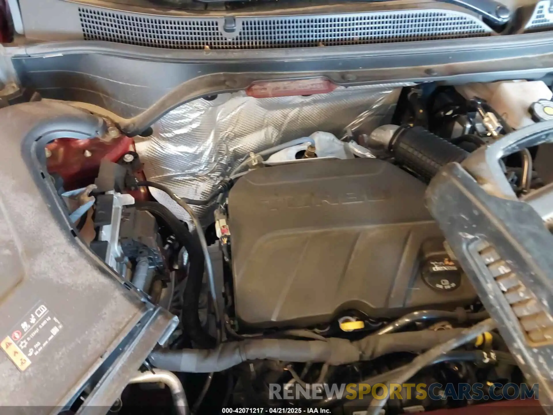 10 Фотография поврежденного автомобиля KL77LJE26RC034491 CHEVROLET TRAX 2024