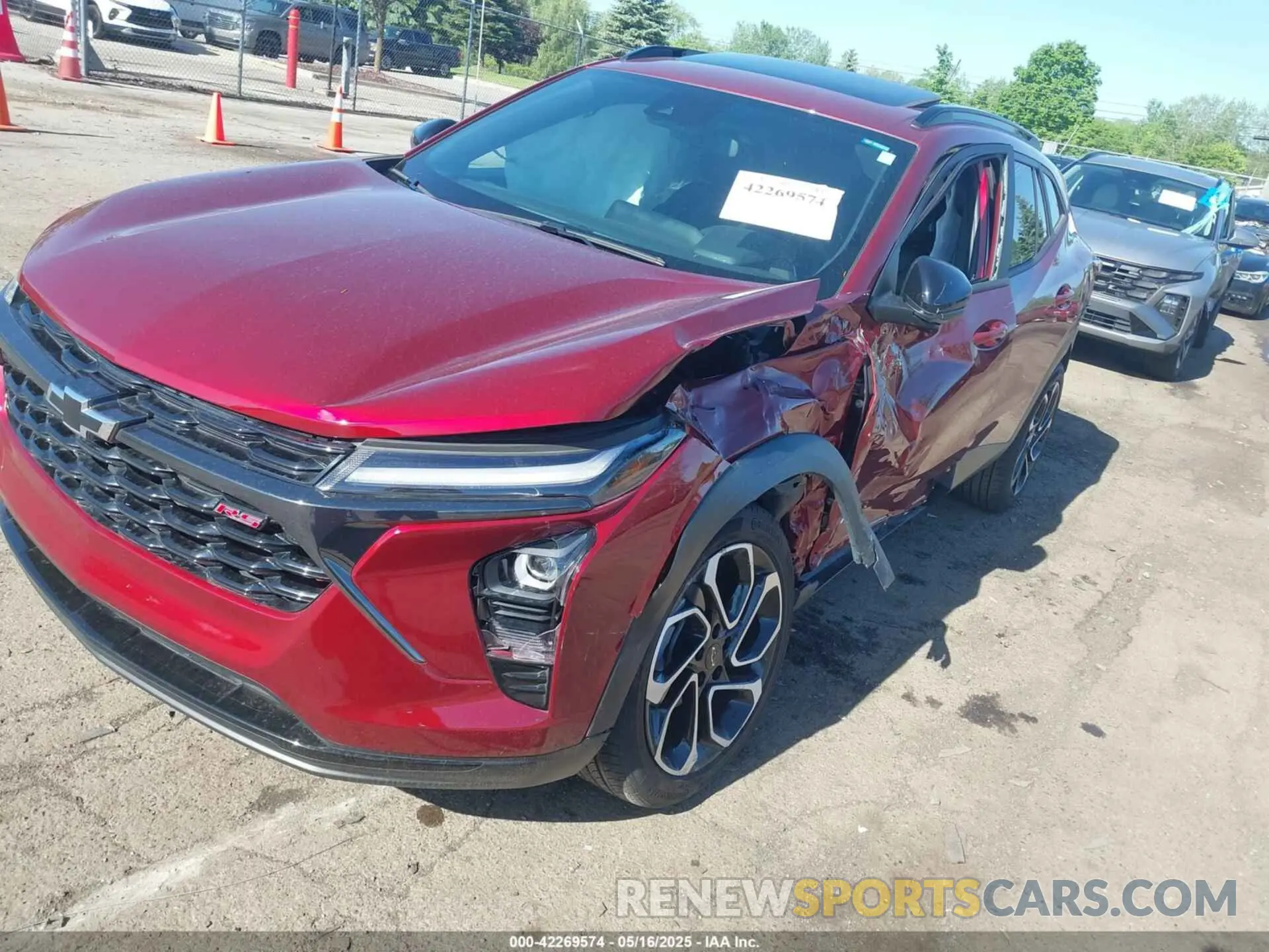 6 Photograph of a damaged car KL77LJE26RC041392 CHEVROLET TRAX 2024