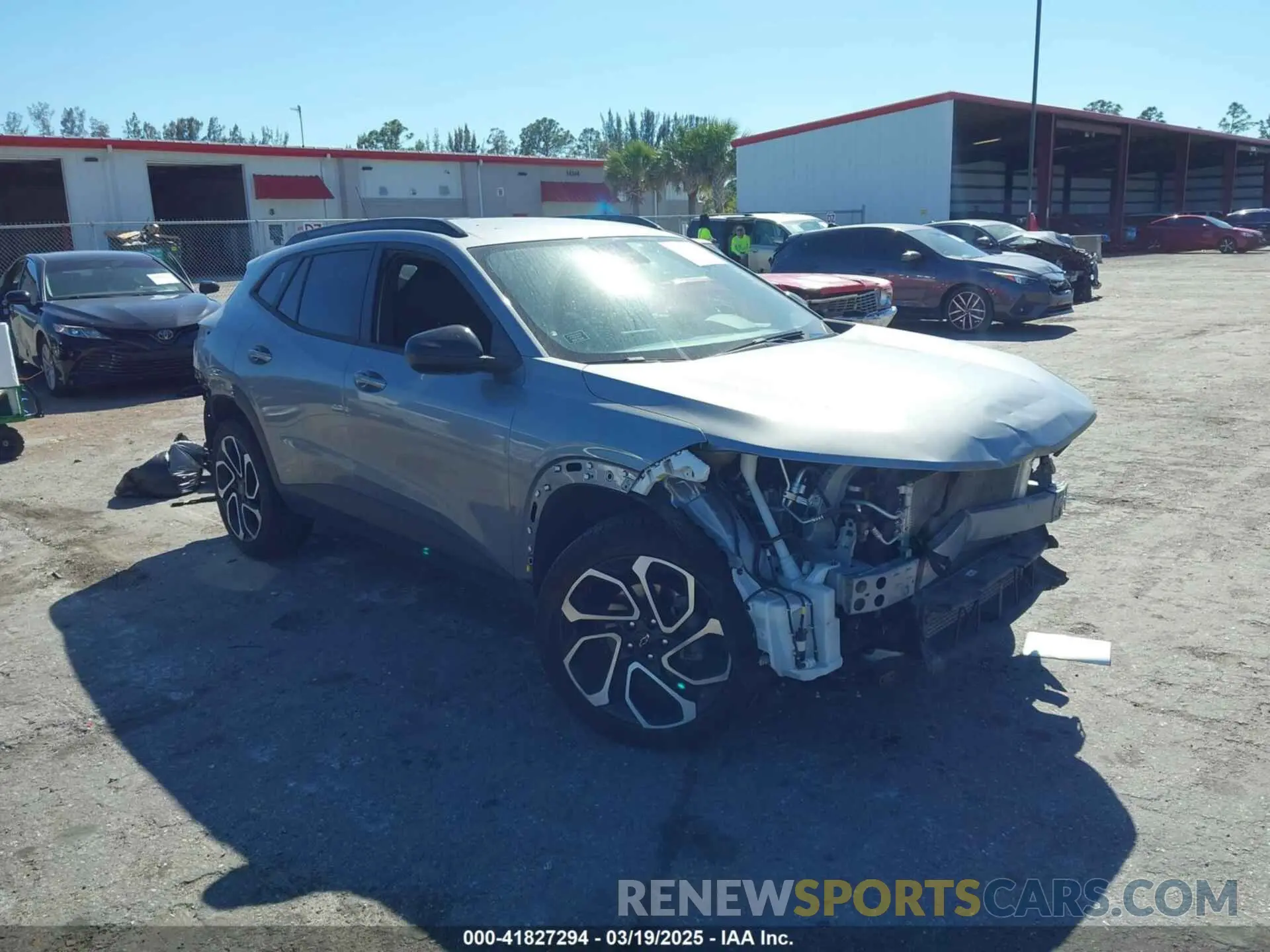 1 Фотография поврежденного автомобиля KL77LJE26RC049329 CHEVROLET TRAX 2024