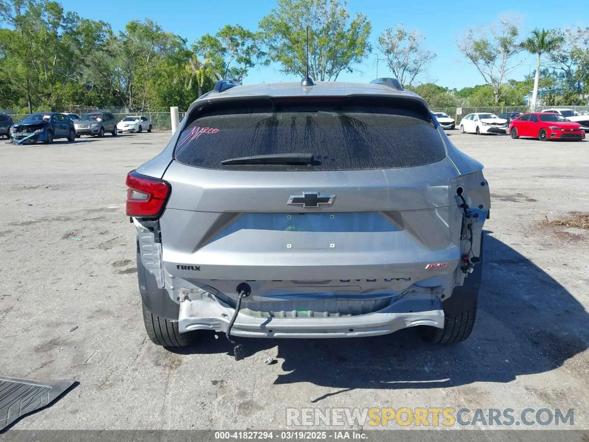 6 Фотография поврежденного автомобиля KL77LJE26RC049329 CHEVROLET TRAX 2024