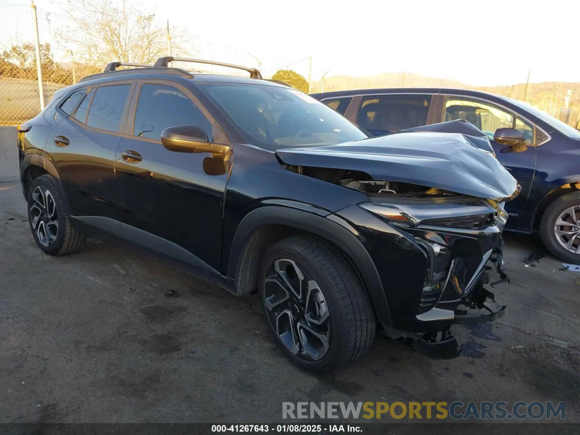 1 Photograph of a damaged car KL77LJE27RC180639 CHEVROLET TRAX 2024