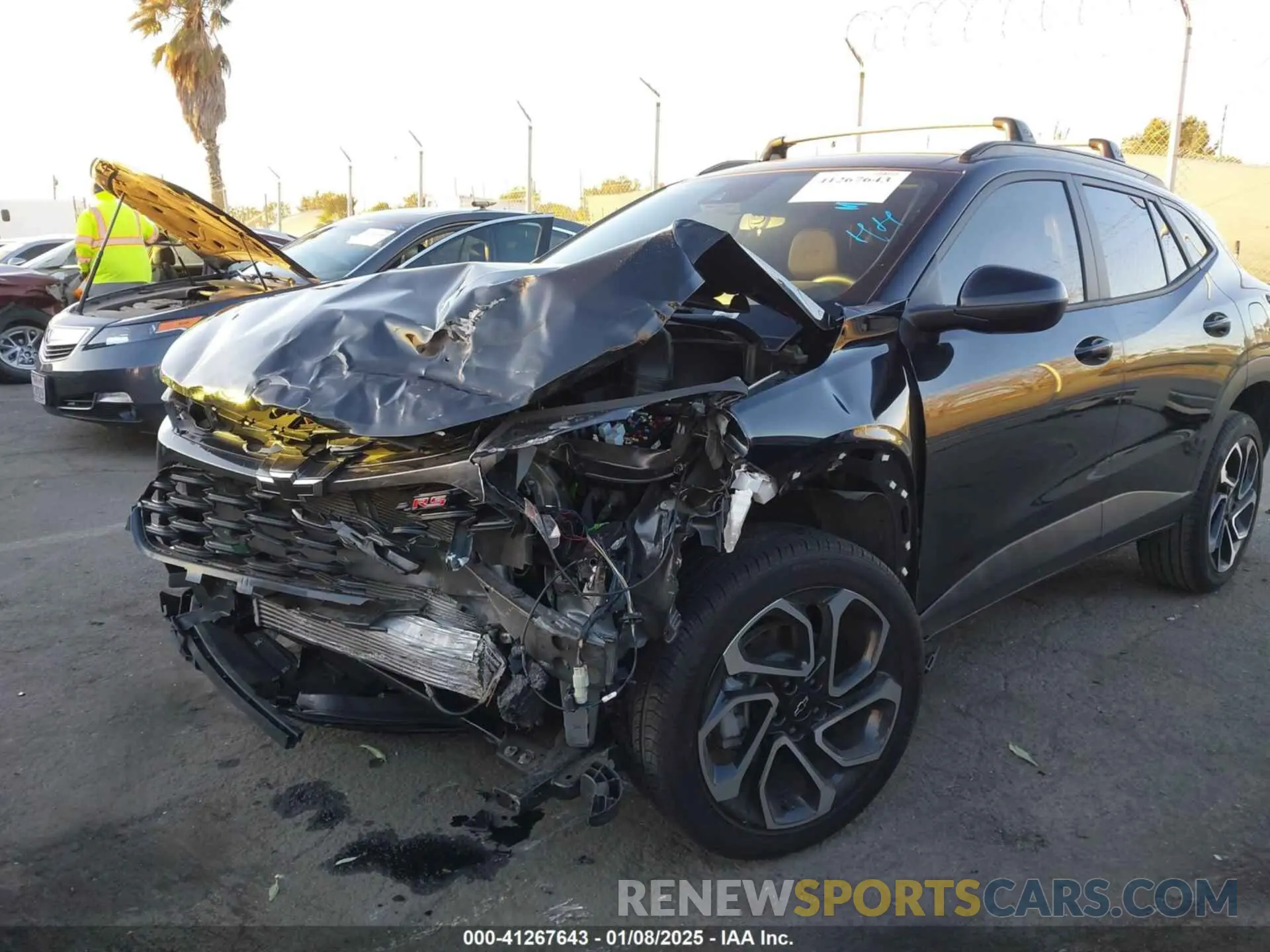 6 Photograph of a damaged car KL77LJE27RC180639 CHEVROLET TRAX 2024