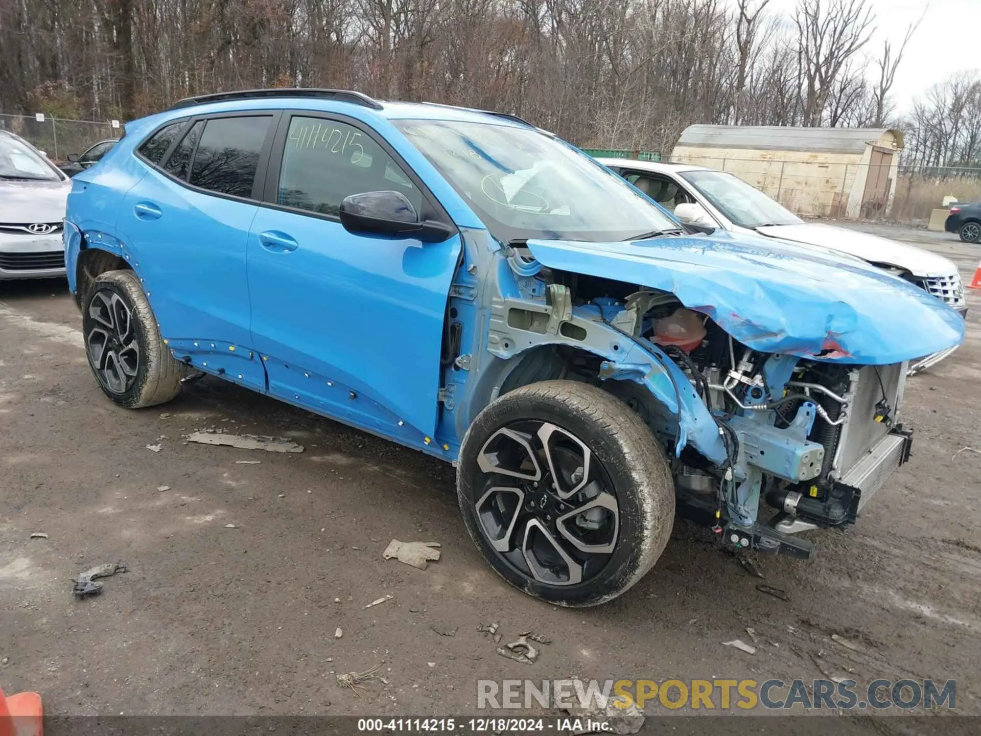 1 Фотография поврежденного автомобиля KL77LJE28RC158794 CHEVROLET TRAX 2024