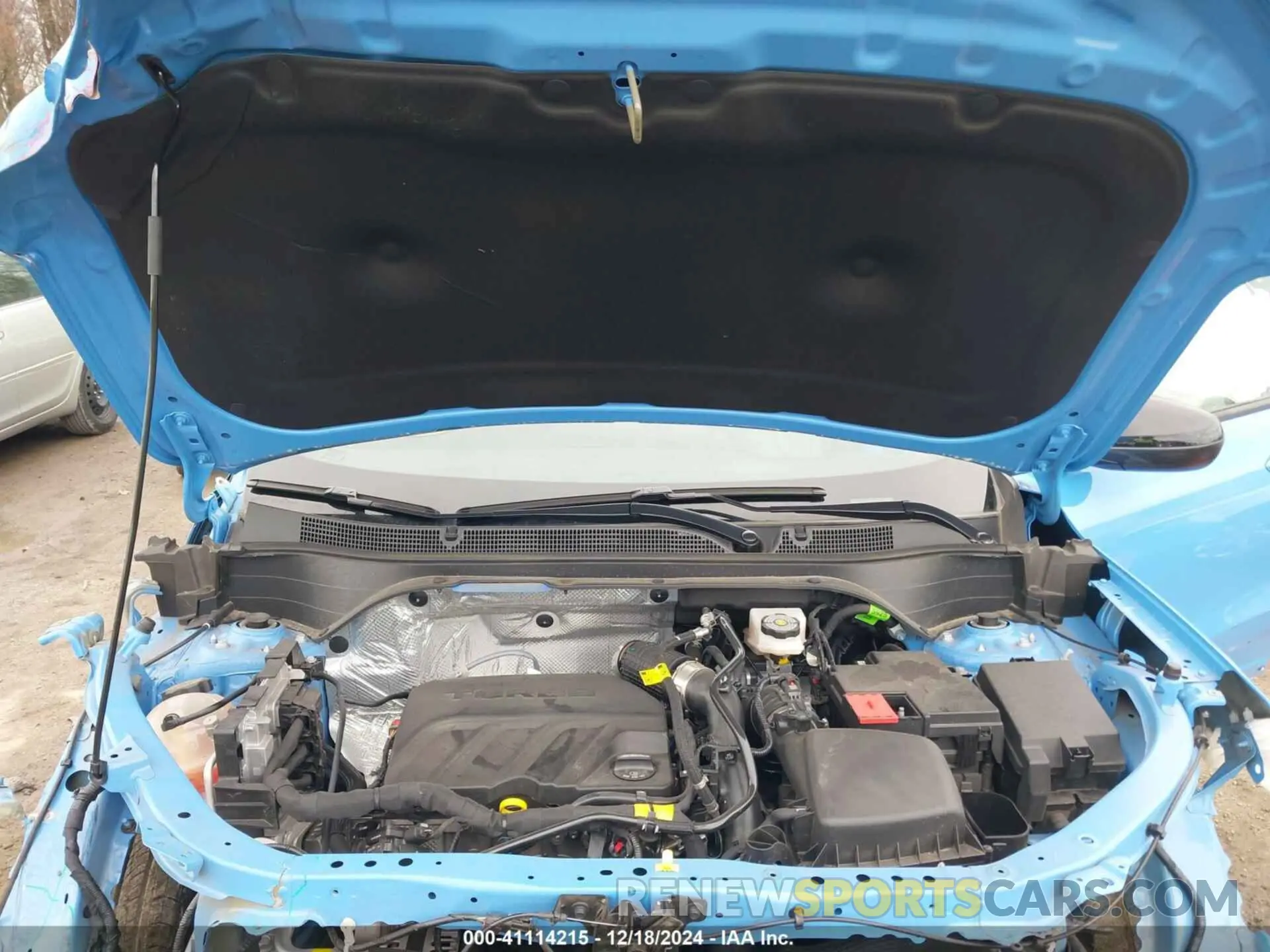 10 Фотография поврежденного автомобиля KL77LJE28RC158794 CHEVROLET TRAX 2024