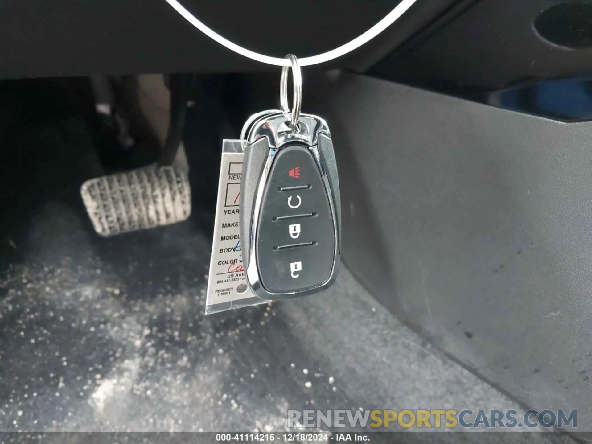11 Фотография поврежденного автомобиля KL77LJE28RC158794 CHEVROLET TRAX 2024