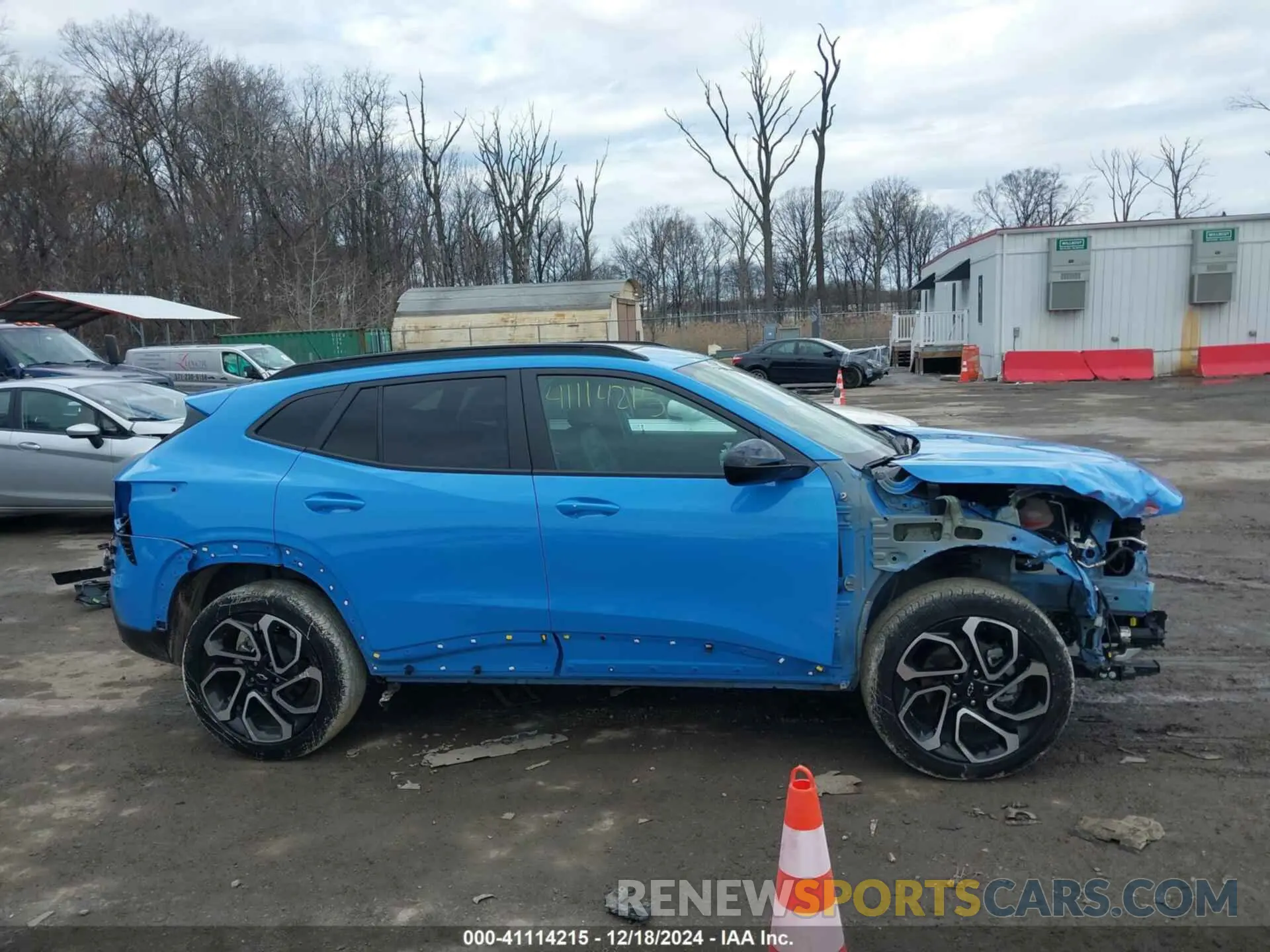 14 Фотография поврежденного автомобиля KL77LJE28RC158794 CHEVROLET TRAX 2024