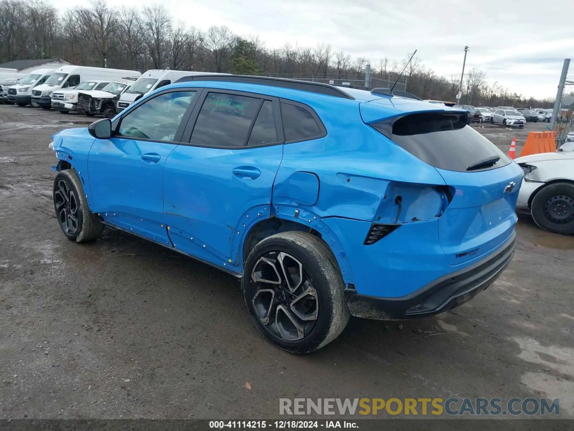 3 Фотография поврежденного автомобиля KL77LJE28RC158794 CHEVROLET TRAX 2024