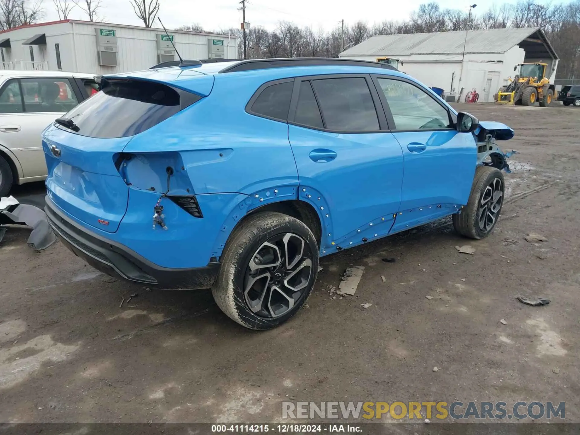 4 Фотография поврежденного автомобиля KL77LJE28RC158794 CHEVROLET TRAX 2024