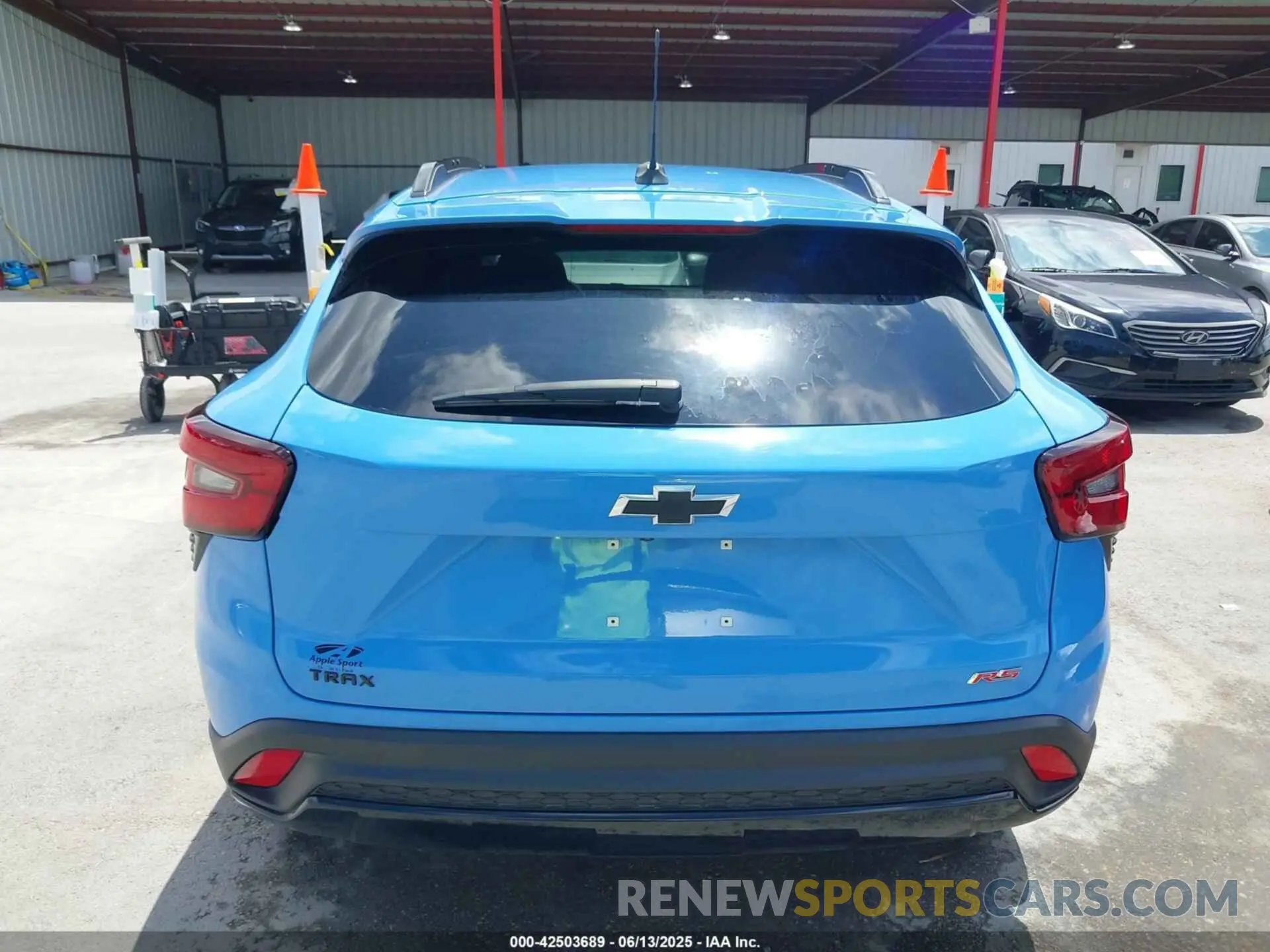16 Photograph of a damaged car KL77LJE2XRC083127 CHEVROLET TRAX 2024