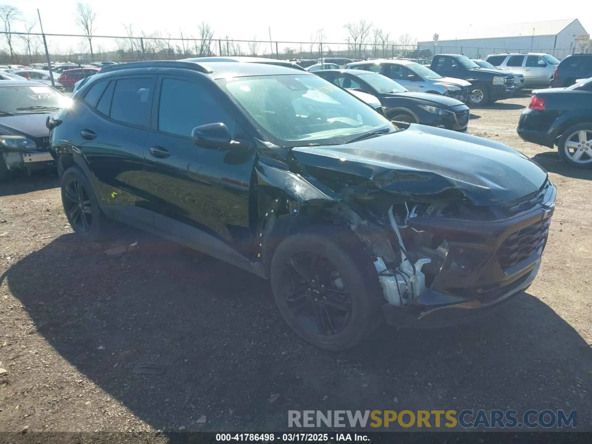 1 Photograph of a damaged car KL77LKE20RC058954 CHEVROLET TRAX 2024