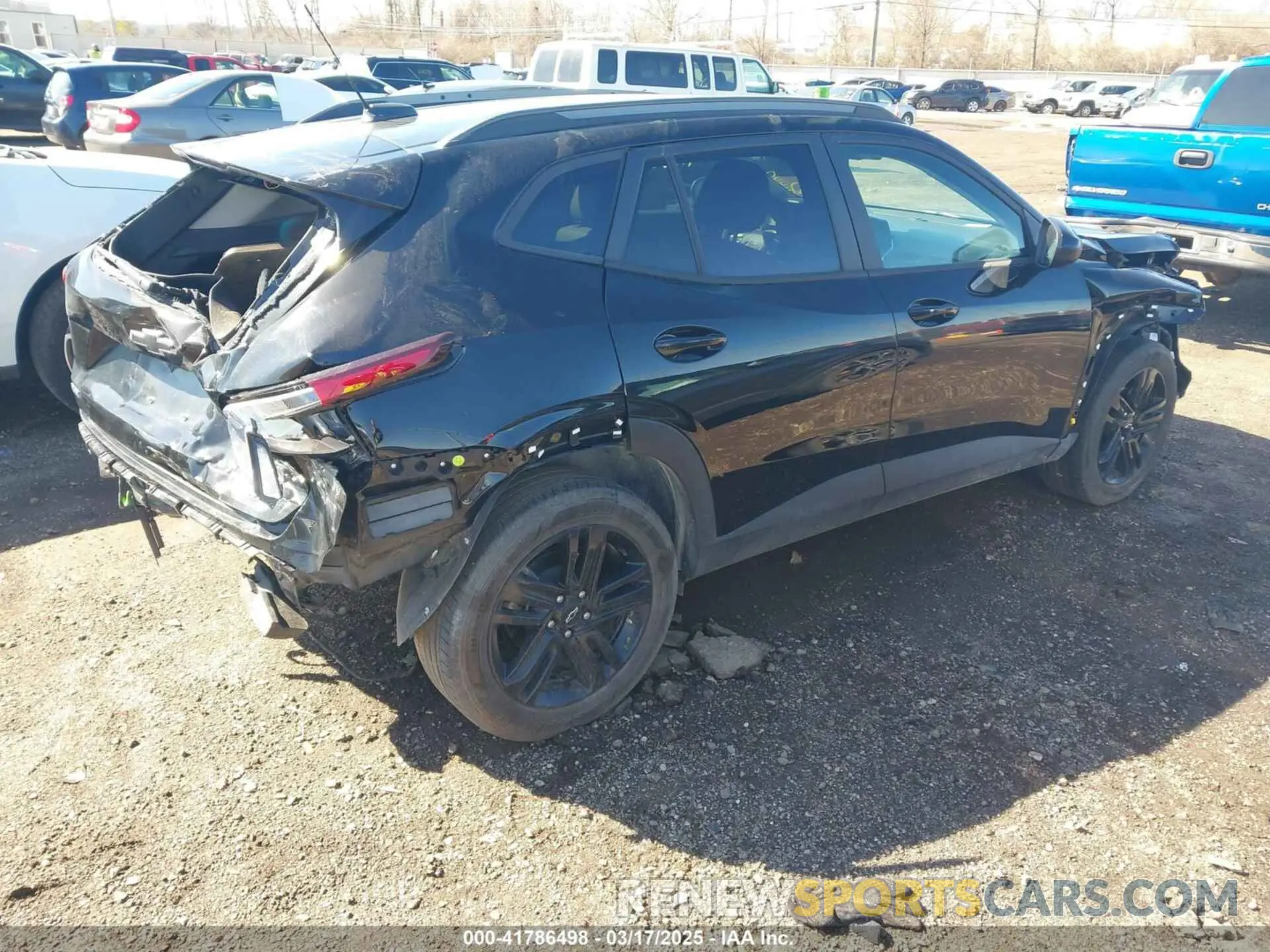 4 Photograph of a damaged car KL77LKE20RC058954 CHEVROLET TRAX 2024