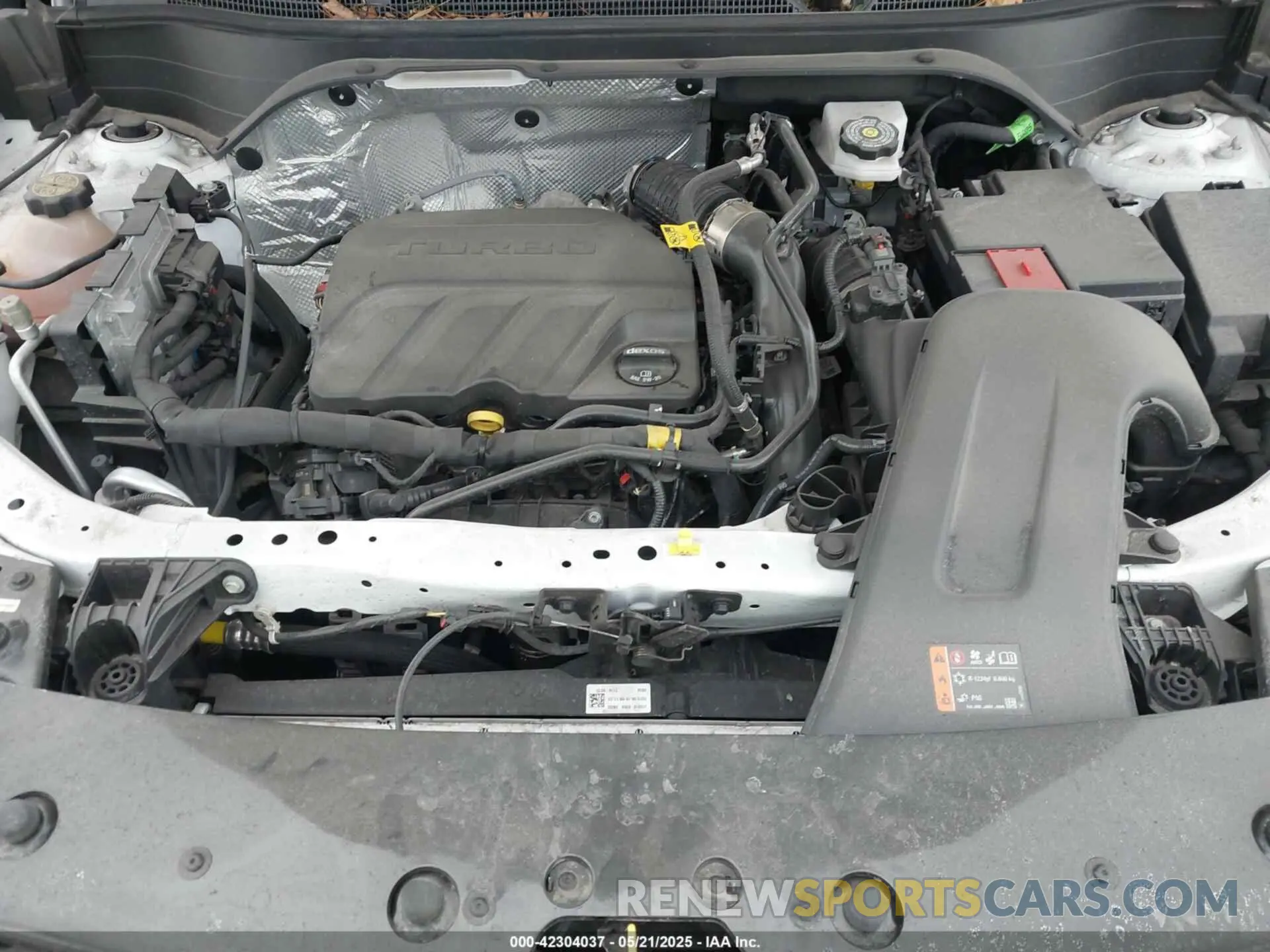 10 Photograph of a damaged car KL77LKE20RC109711 CHEVROLET TRAX 2024