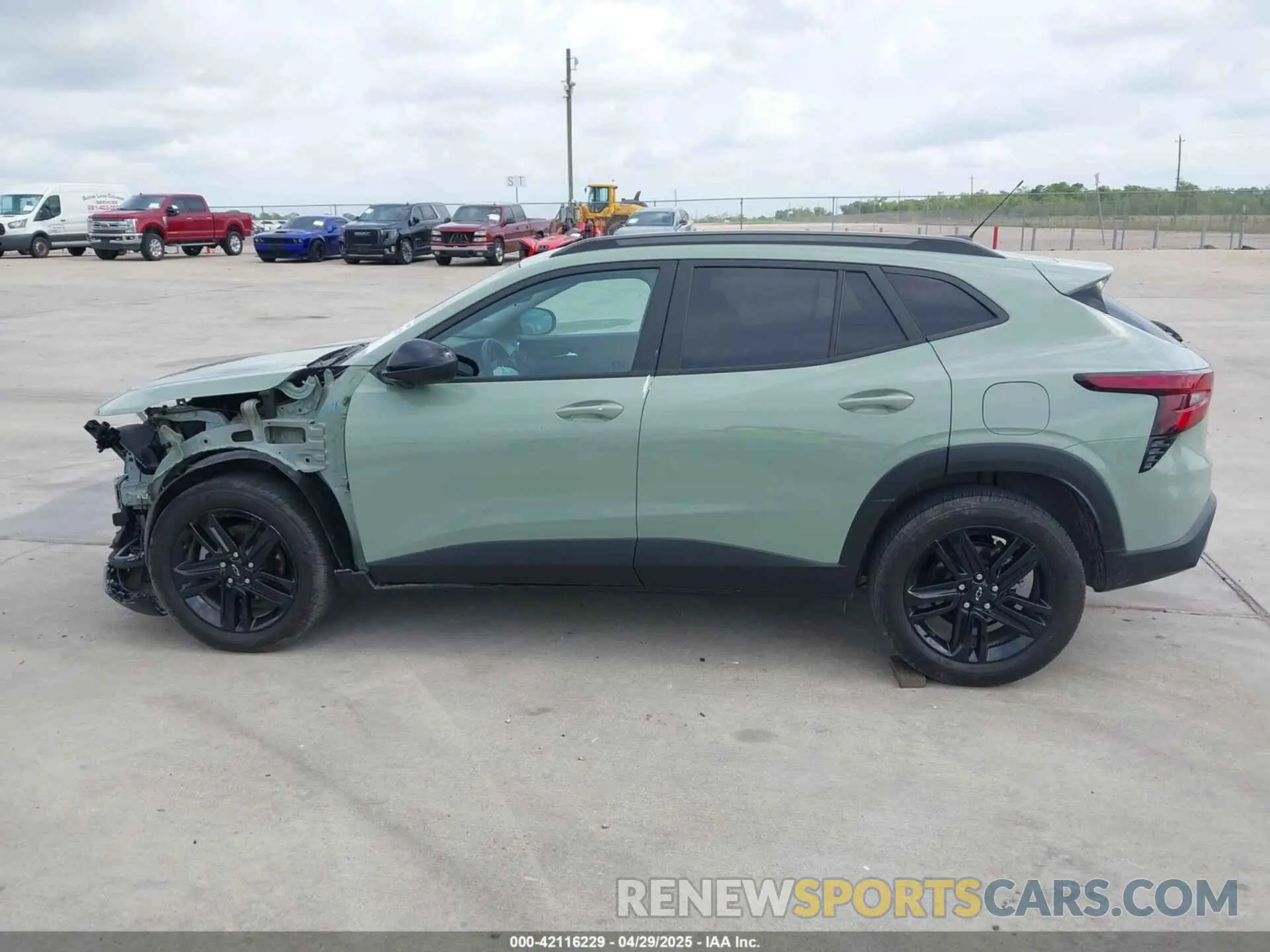 14 Photograph of a damaged car KL77LKE21RC086696 CHEVROLET TRAX 2024